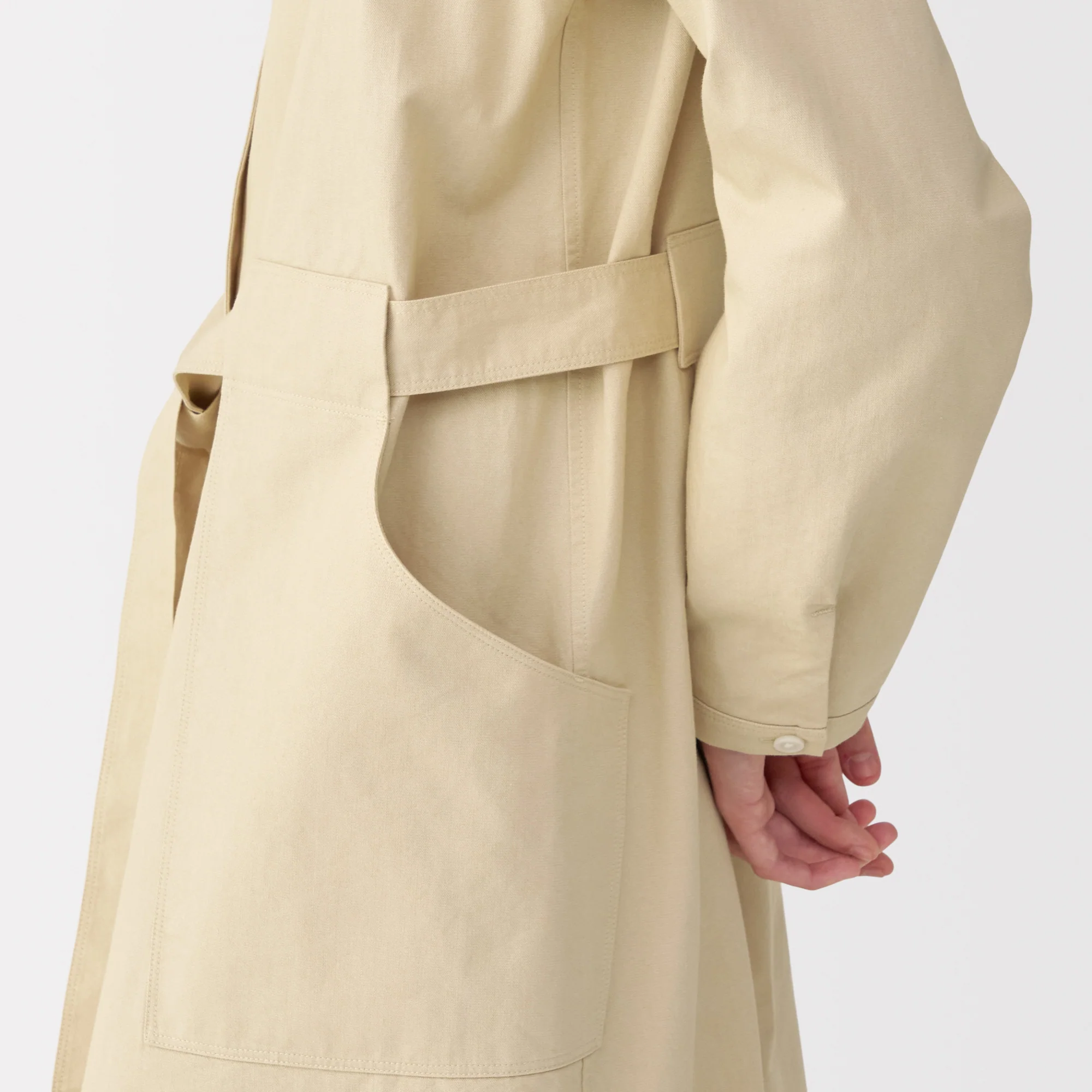 Labo Women's Washi Blend Twill Shirt Dress - Image 21