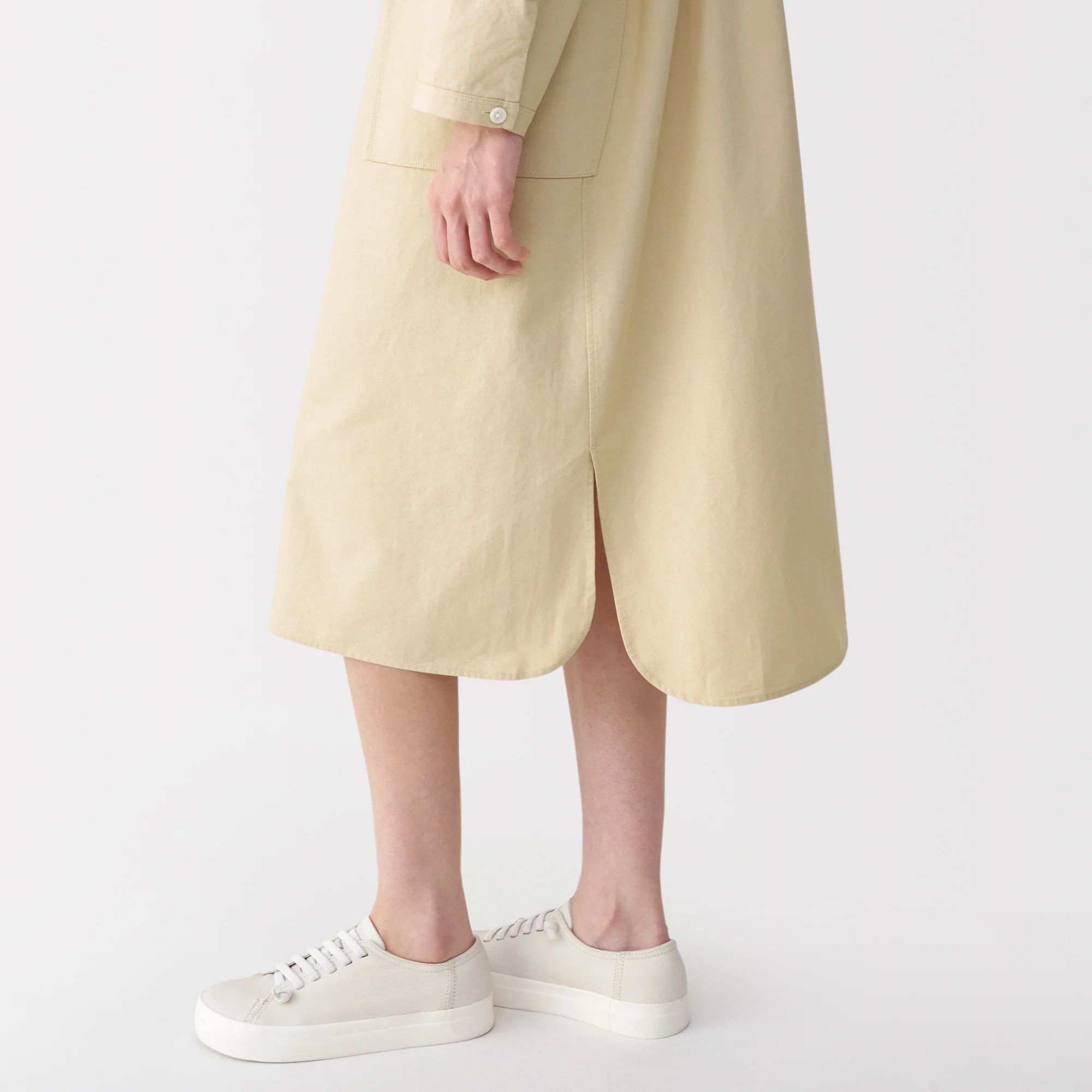 Labo Women's Washi Blend Twill Shirt Dress - Image 22