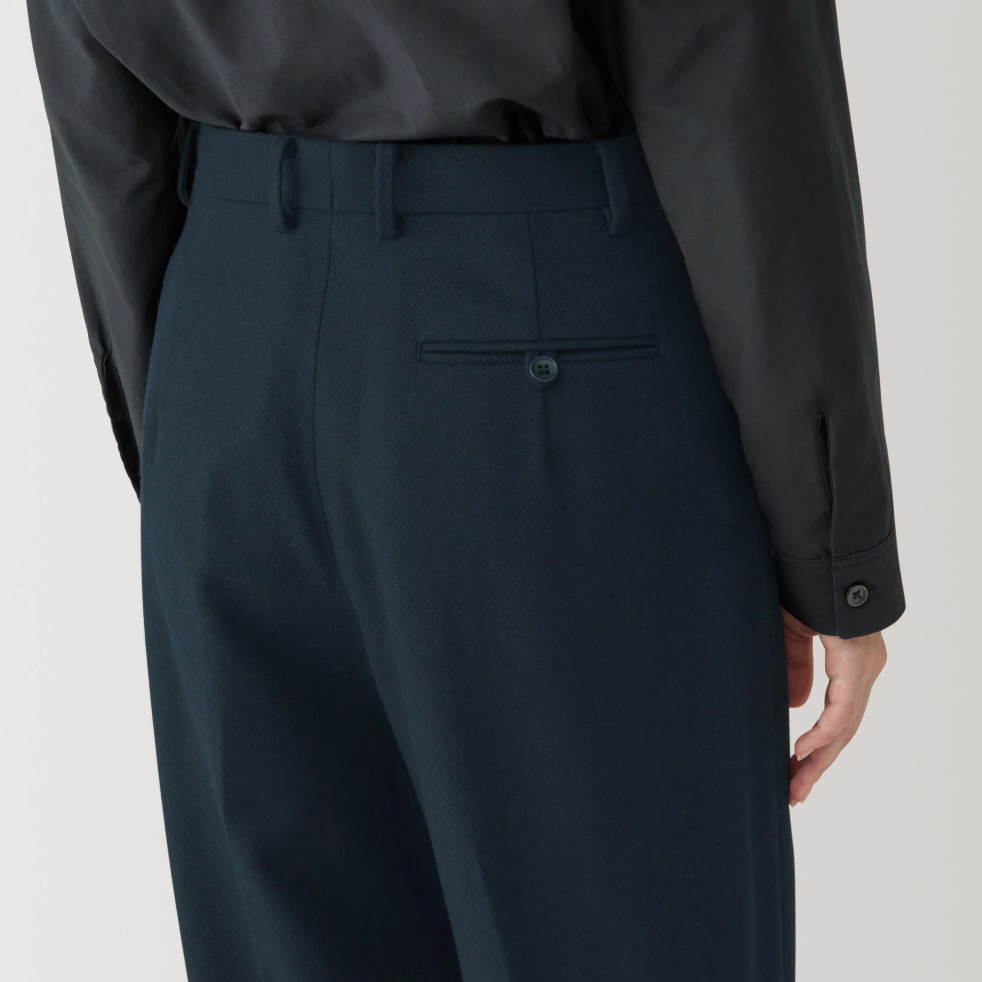 Labo Women's Wool Blend Straight Pants - Image 25