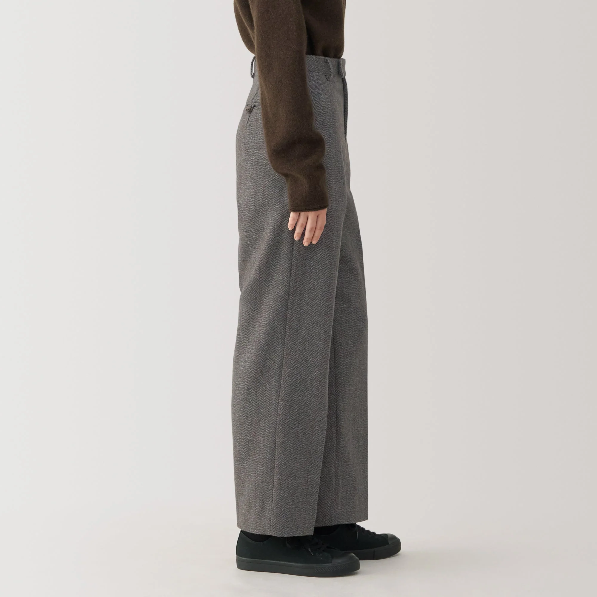 Labo Women's Wool Blend Straight Pants - Image 4