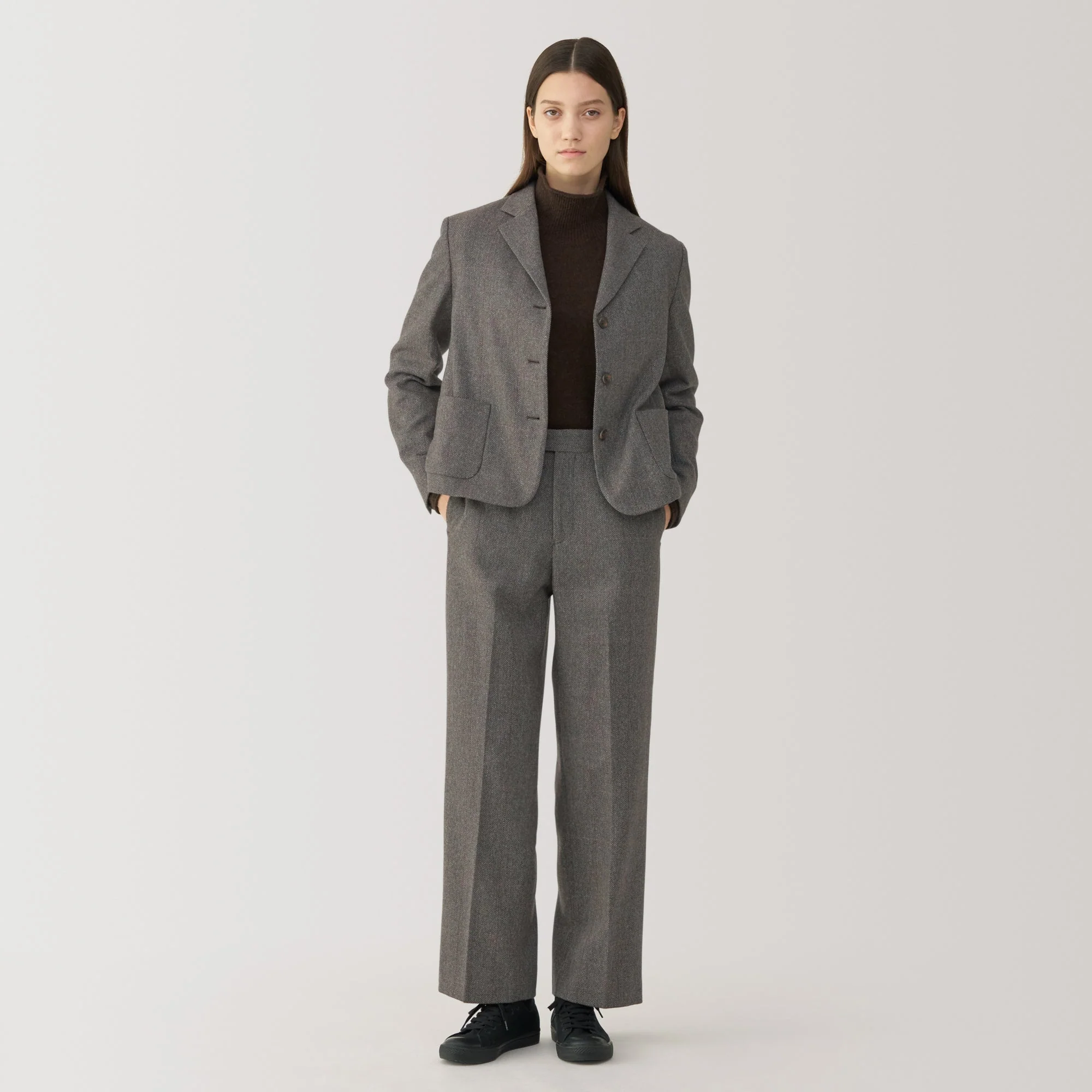 Labo Women's Wool Blend Straight Pants - Image 9