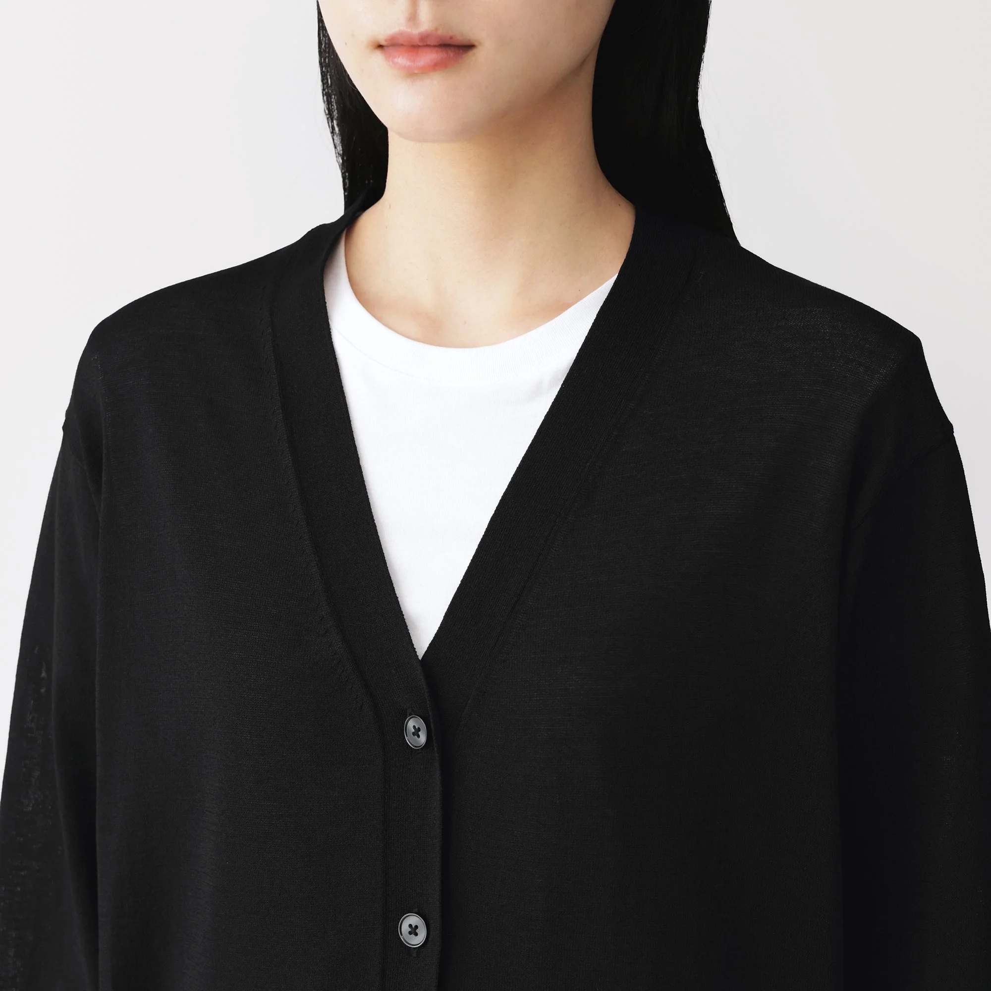 Light Knit V-Neck Cardigan - Image 23