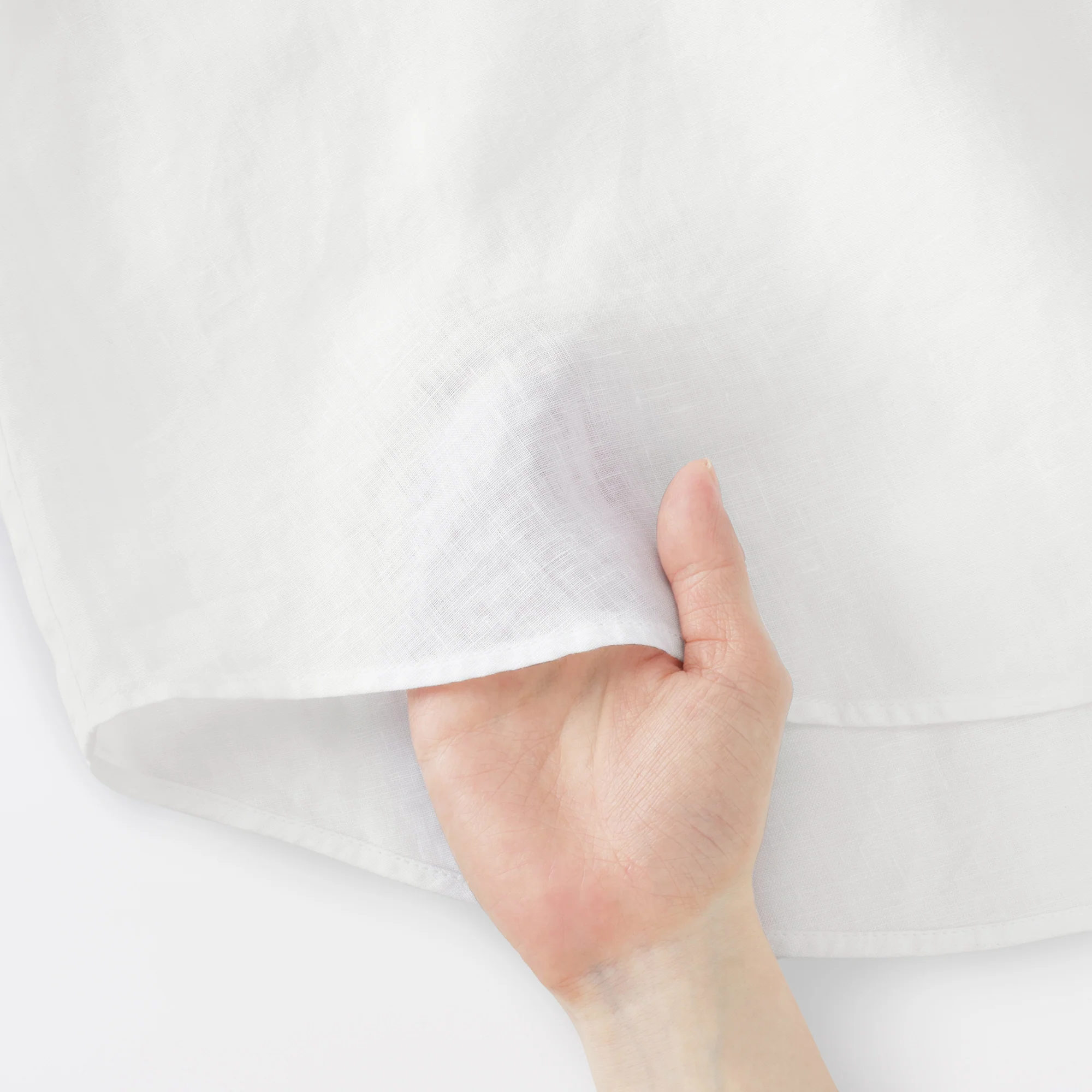 Linen 3/4 Sleeve Blouse - Image 19