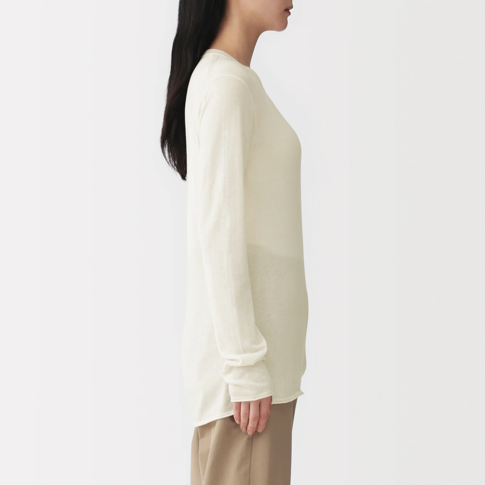 Lyocell Blend Crewneck Sweater - Image 29