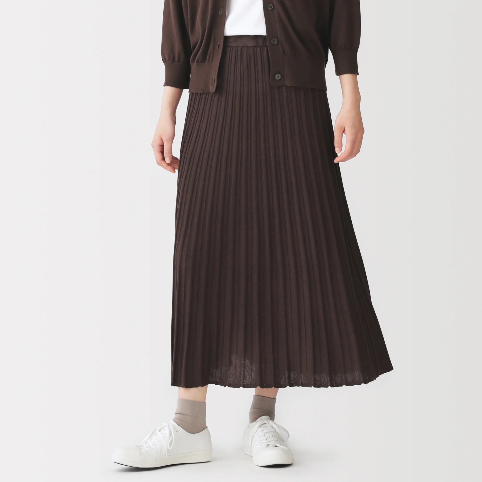 Lyocell Blend Flared Skirt - Image 4