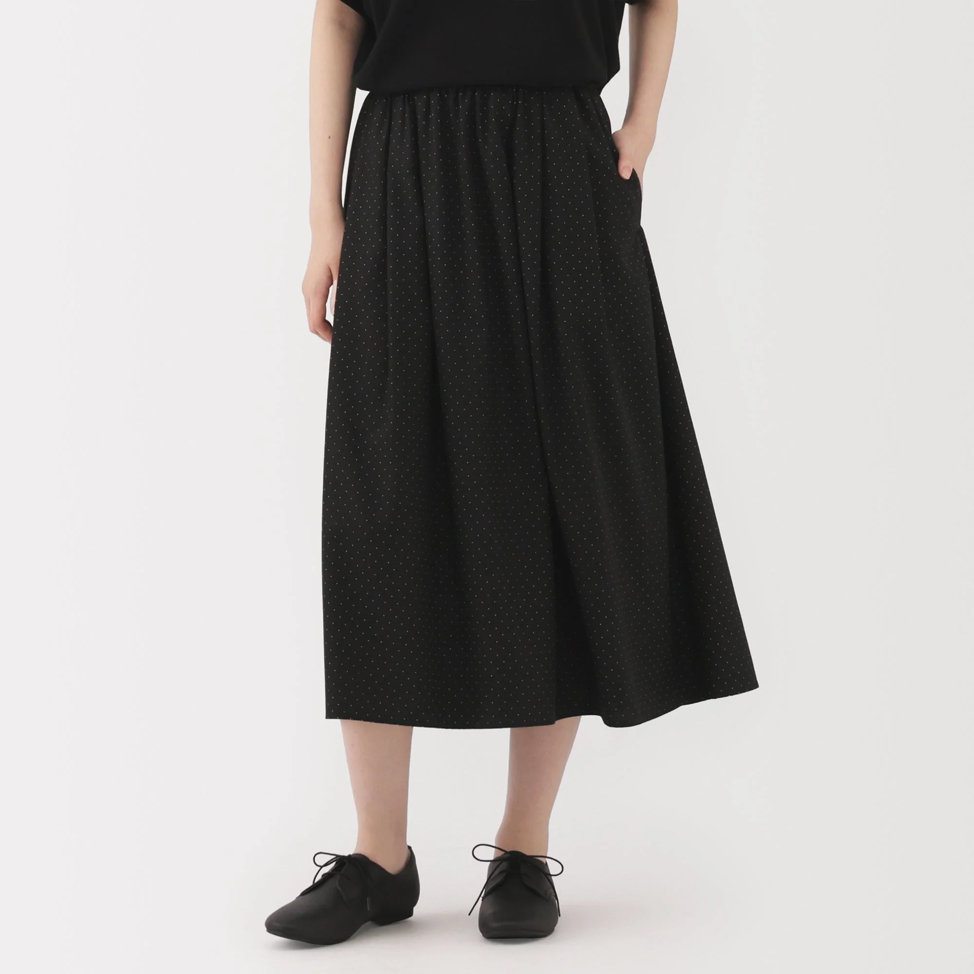 Lyocell Blend Flared Skirt - Image 23
