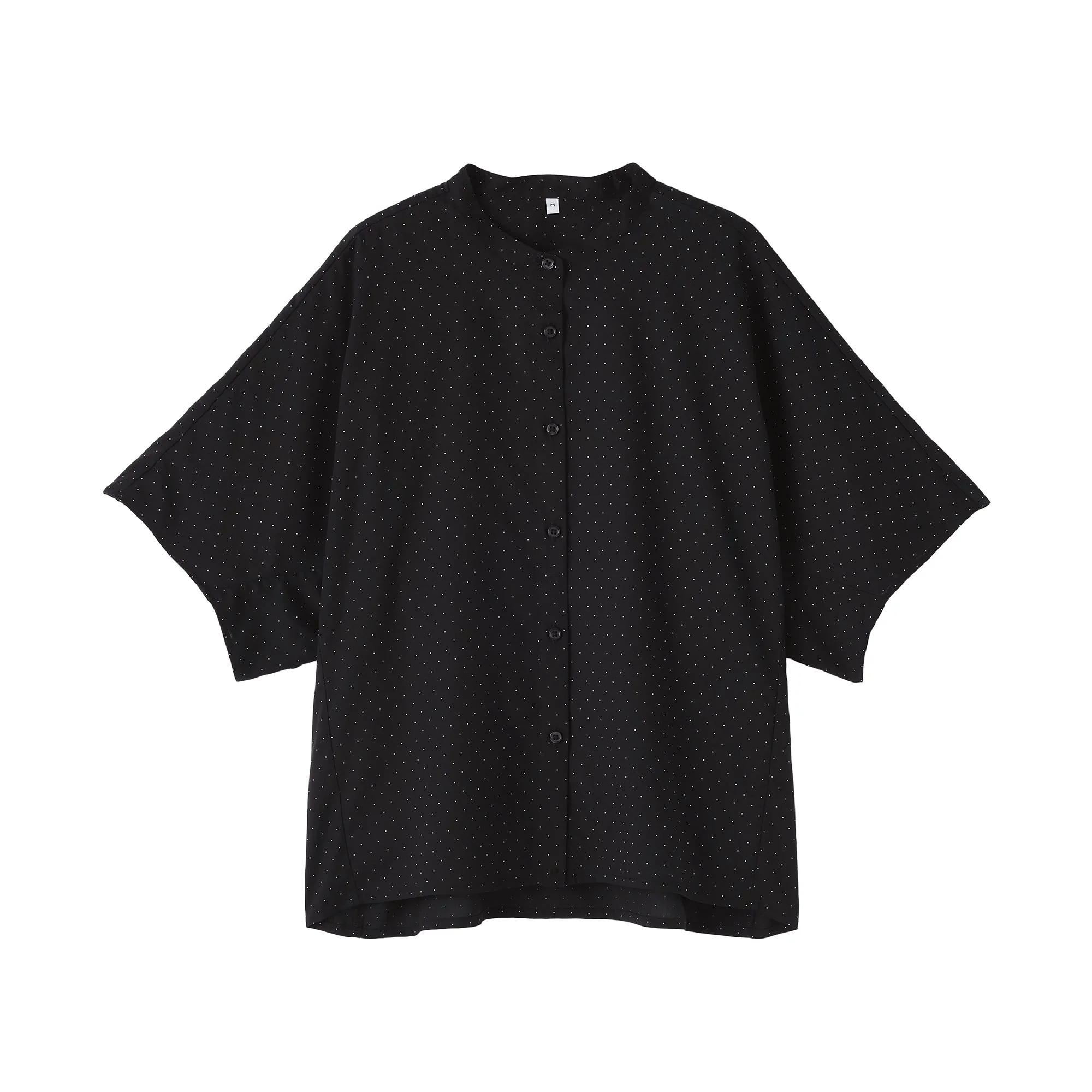 Lyocell Blend Half-Sleeve Blouse - Image 32