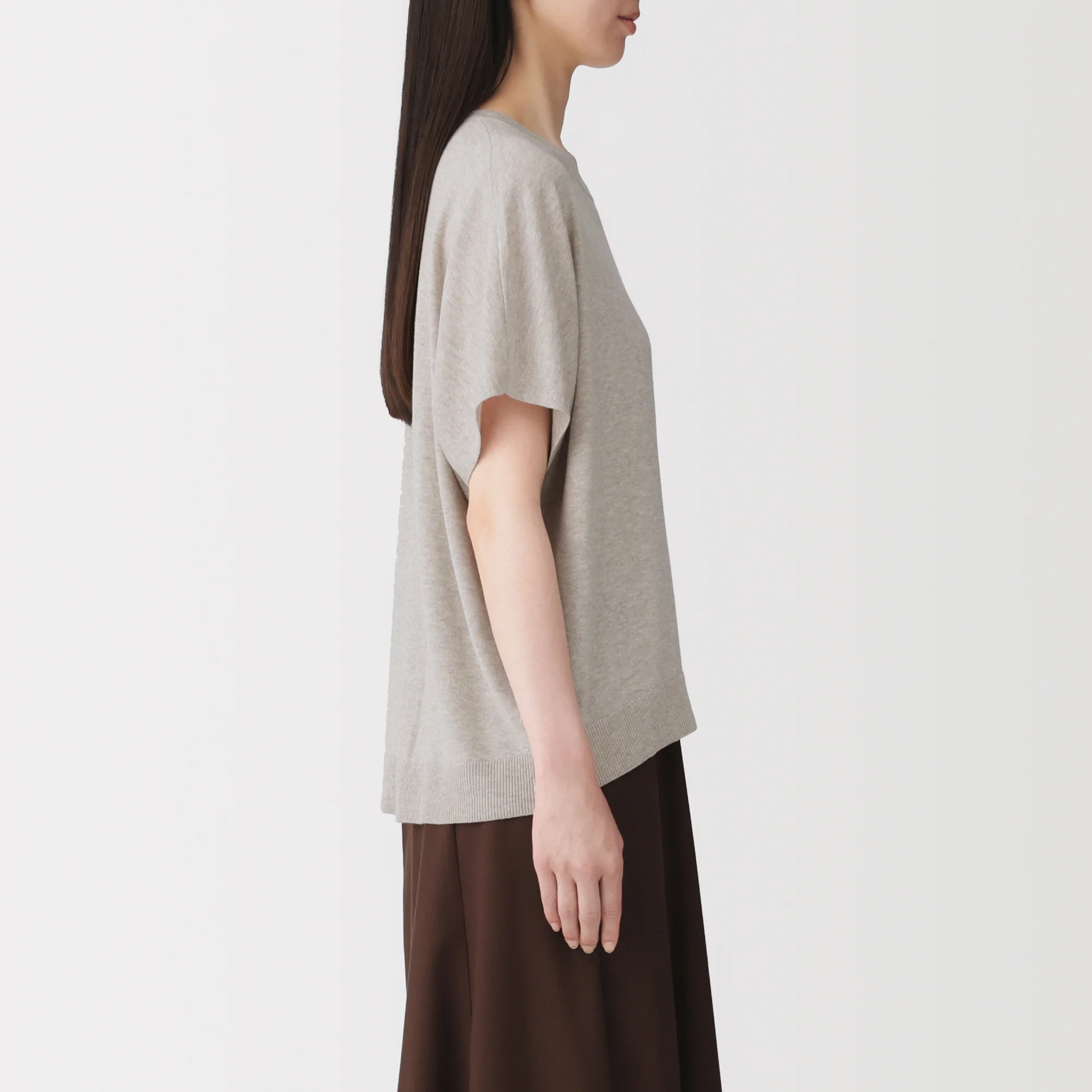 Lyocell Blend Wide Sweater - Image 21