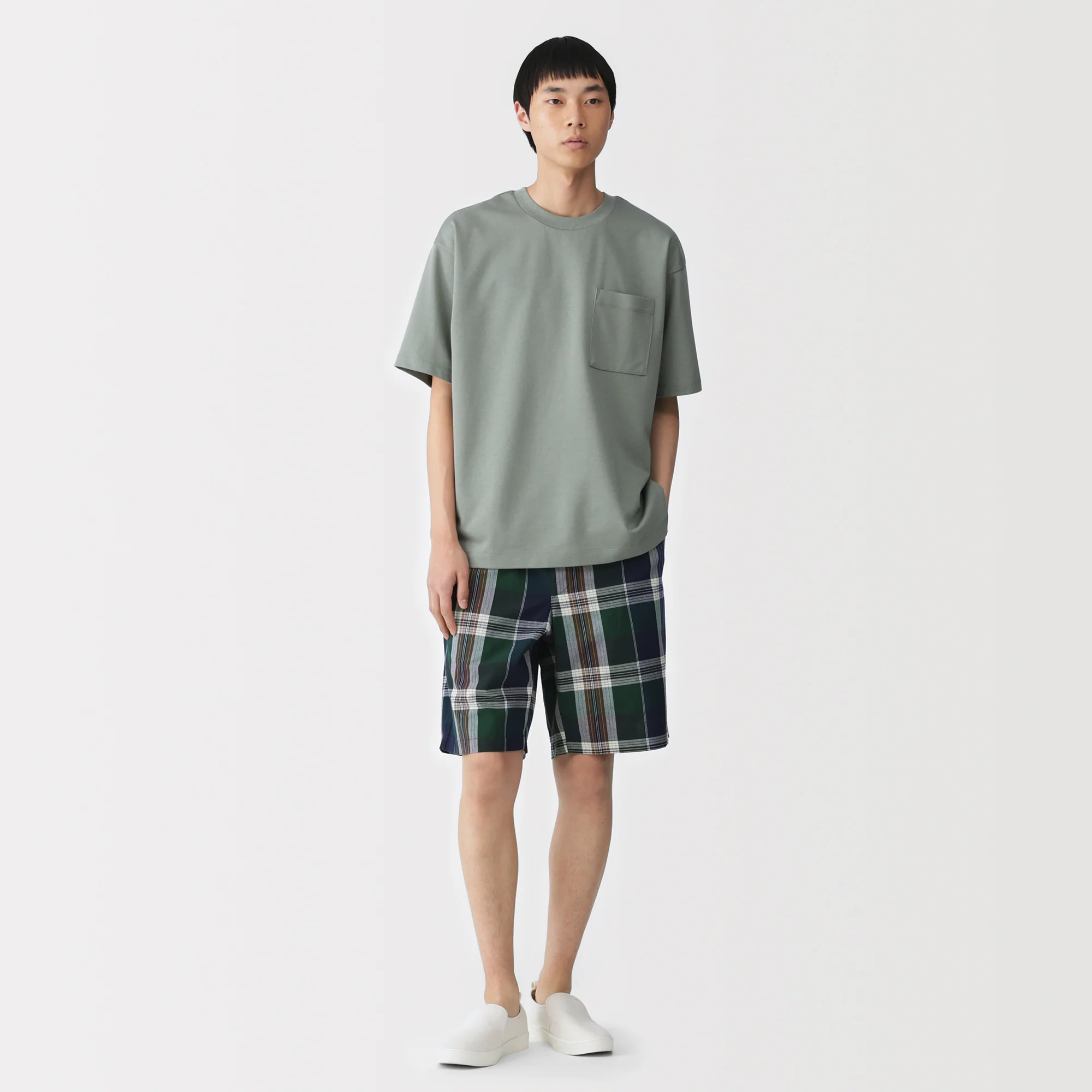 Madras Cotton Easy Shorts - Image 21