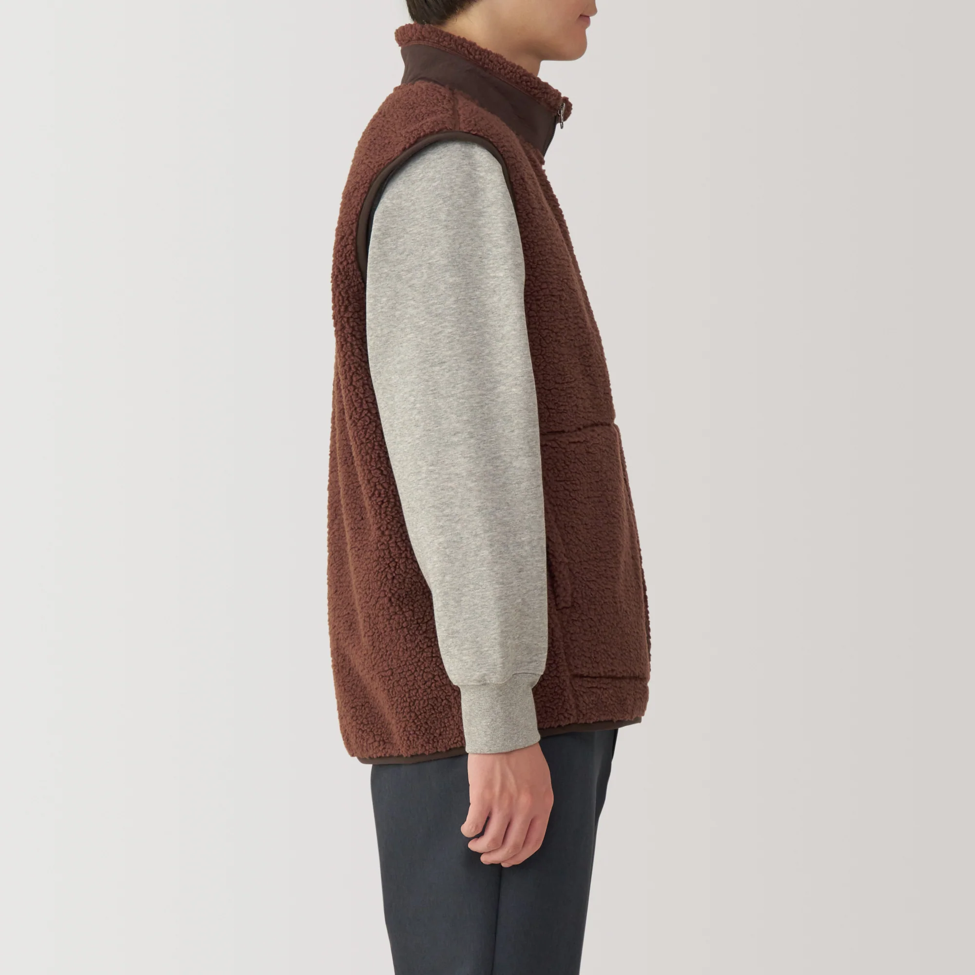 Men's Boa Fleece Vest - Image 14