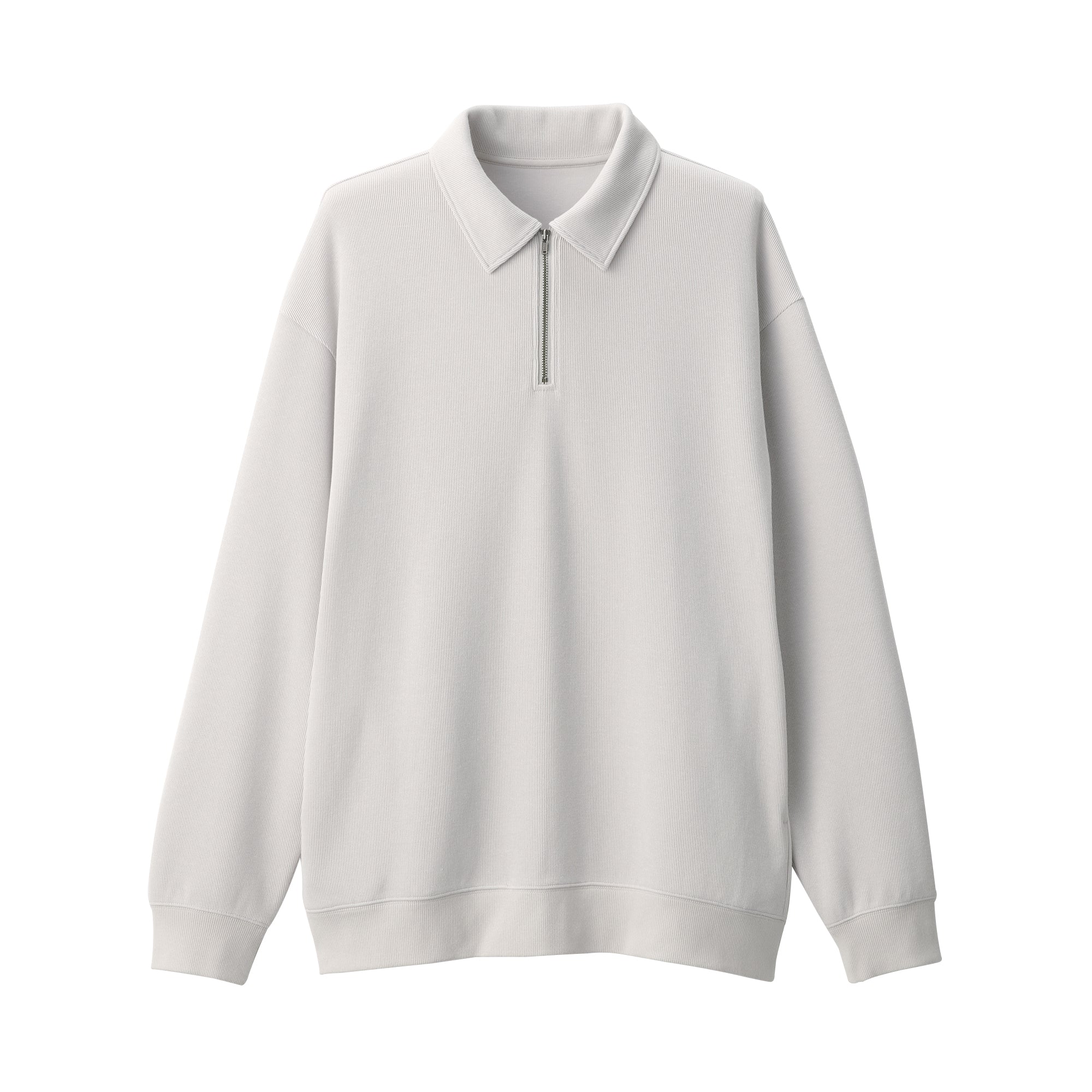 Men's Double Knitted Collared Pullover - Image 10
