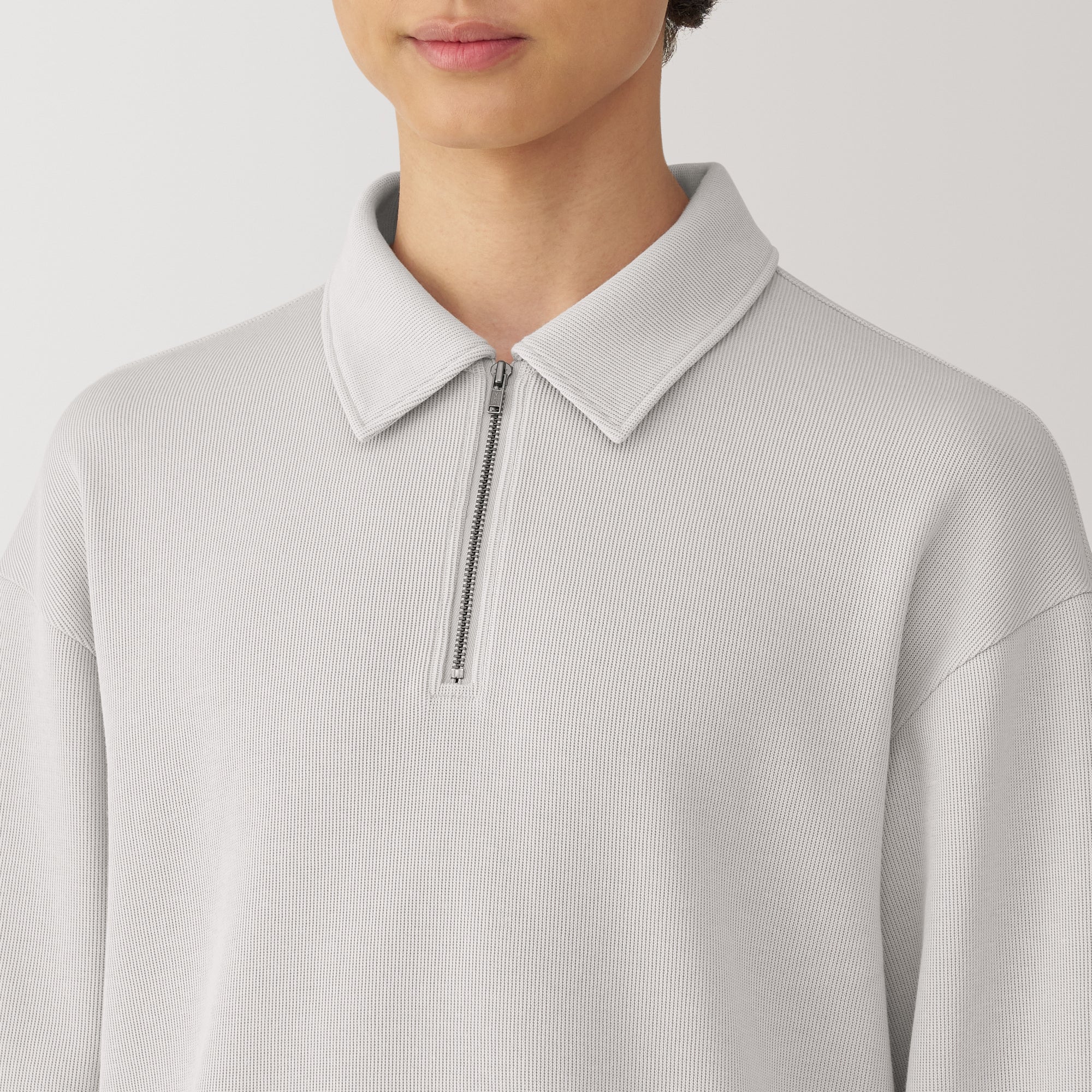 Men's Double Knitted Collared Pullover - Image 15