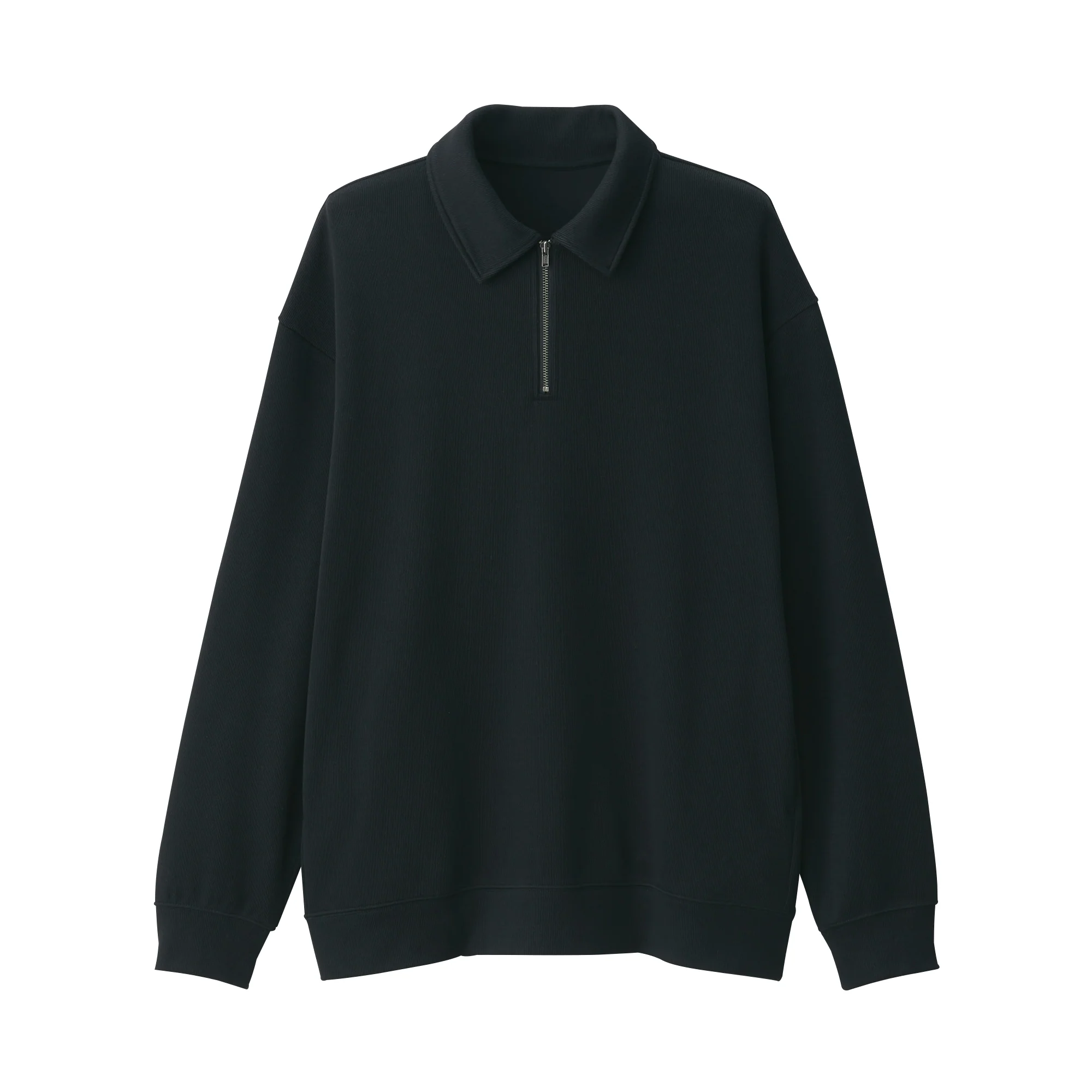 Men's Double Knitted Collared Pullover - Image 18