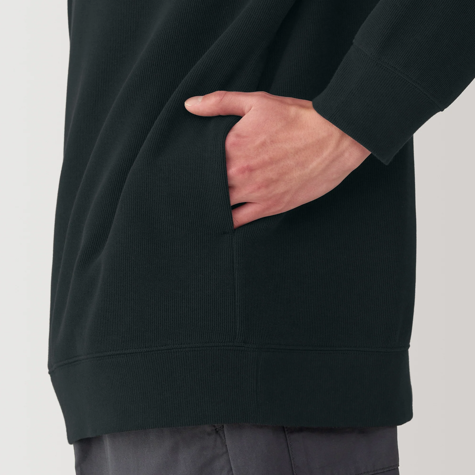 Men's Double Knitted Collared Pullover - Image 24