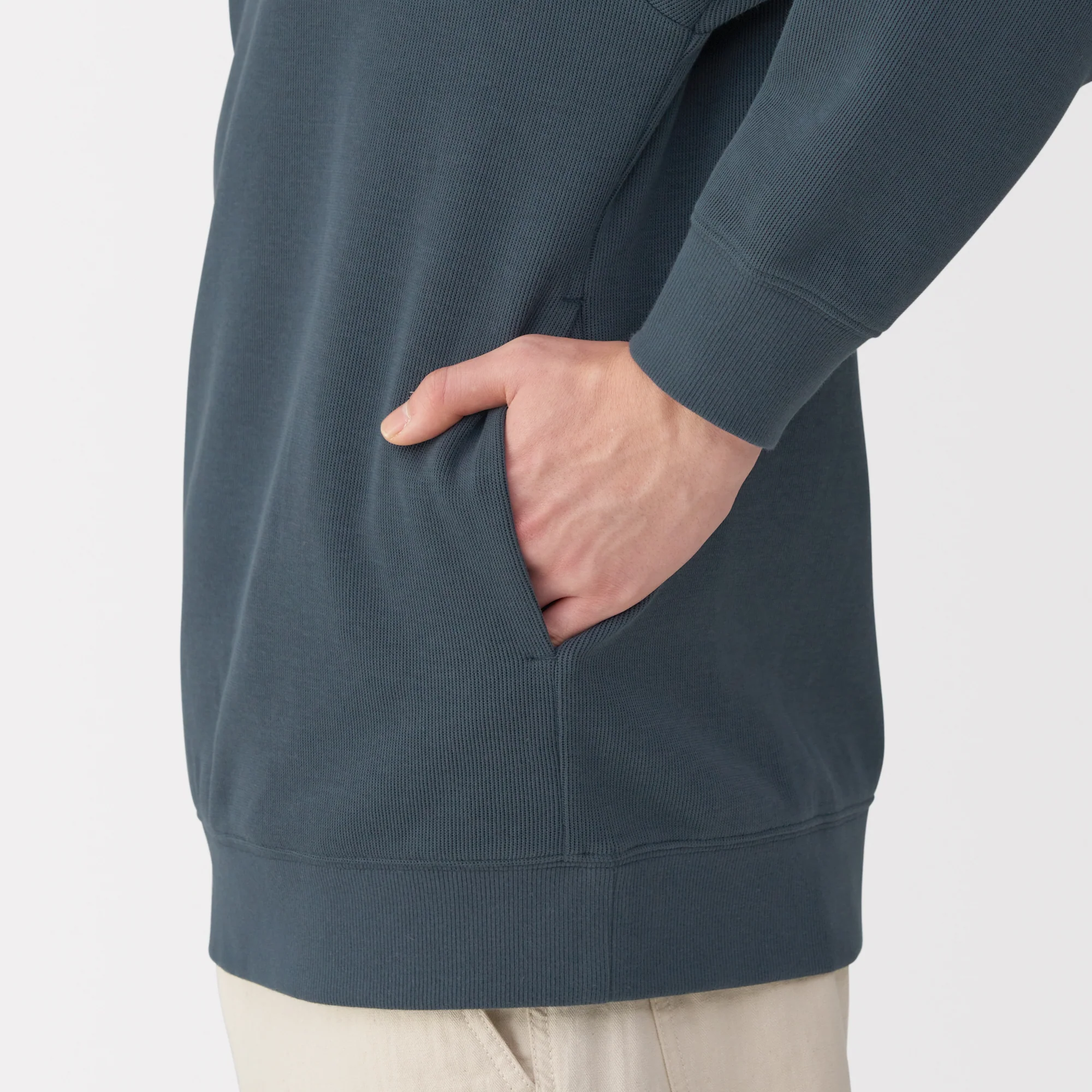 Men's Double Knitted Collared Pullover - Image 32