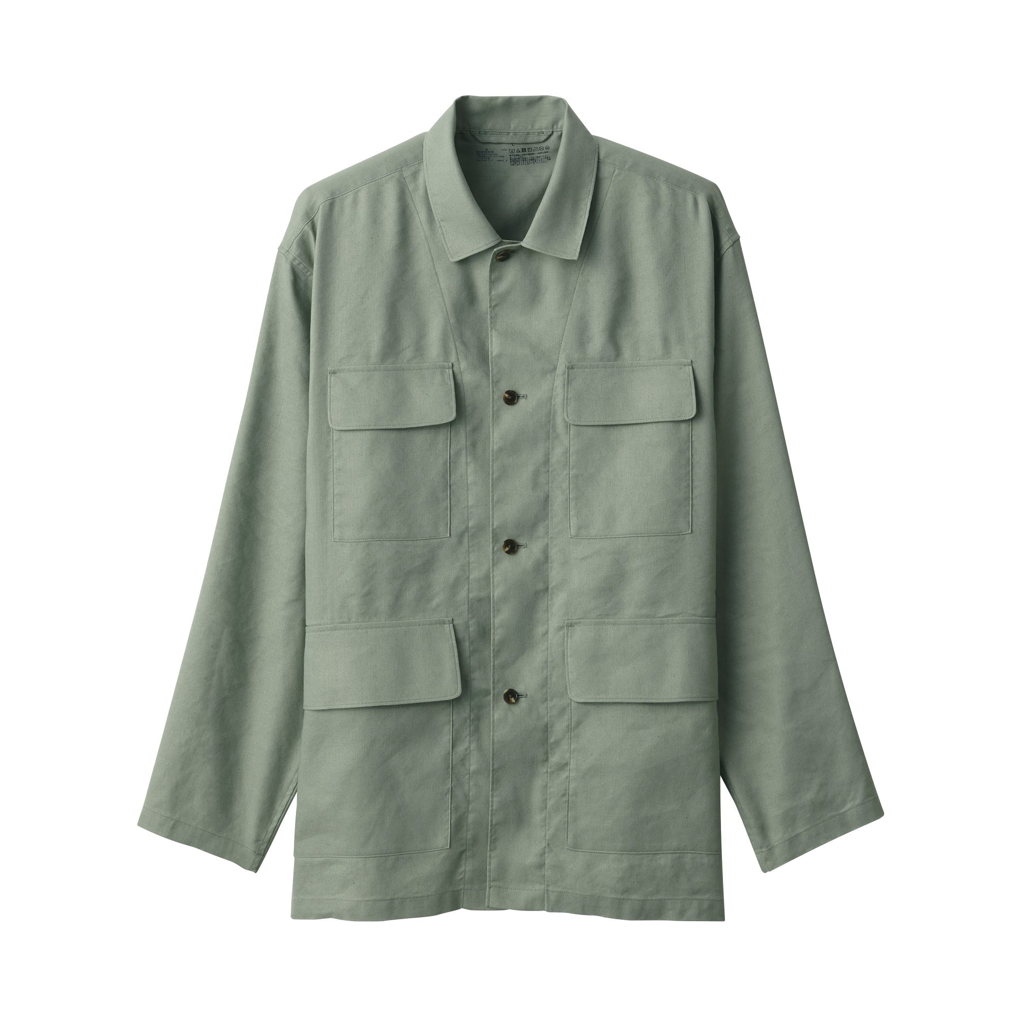 Men's Hemp Blend Shirt Jacket - Image 11