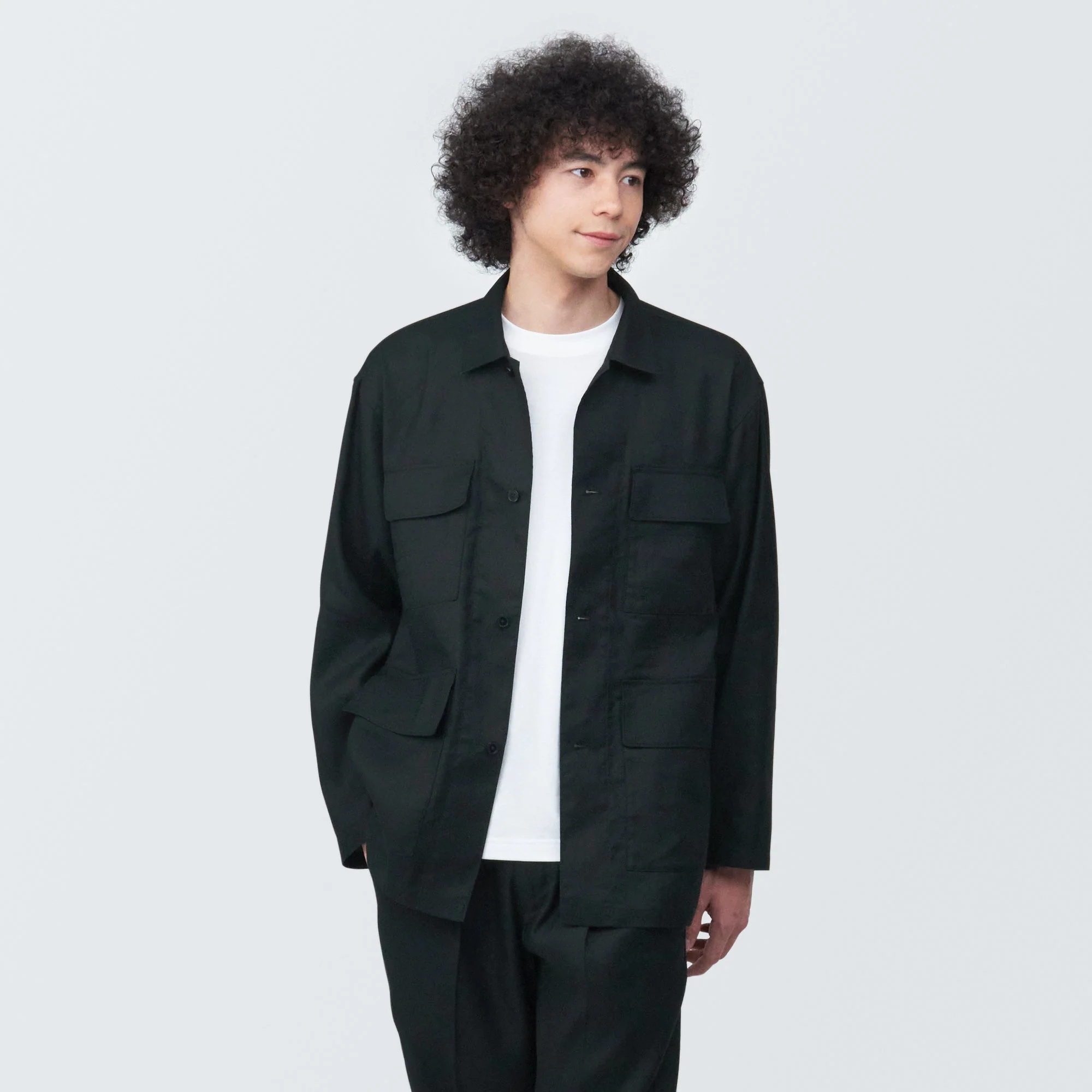 Men's Hemp Blend Shirt Jacket - Image 21