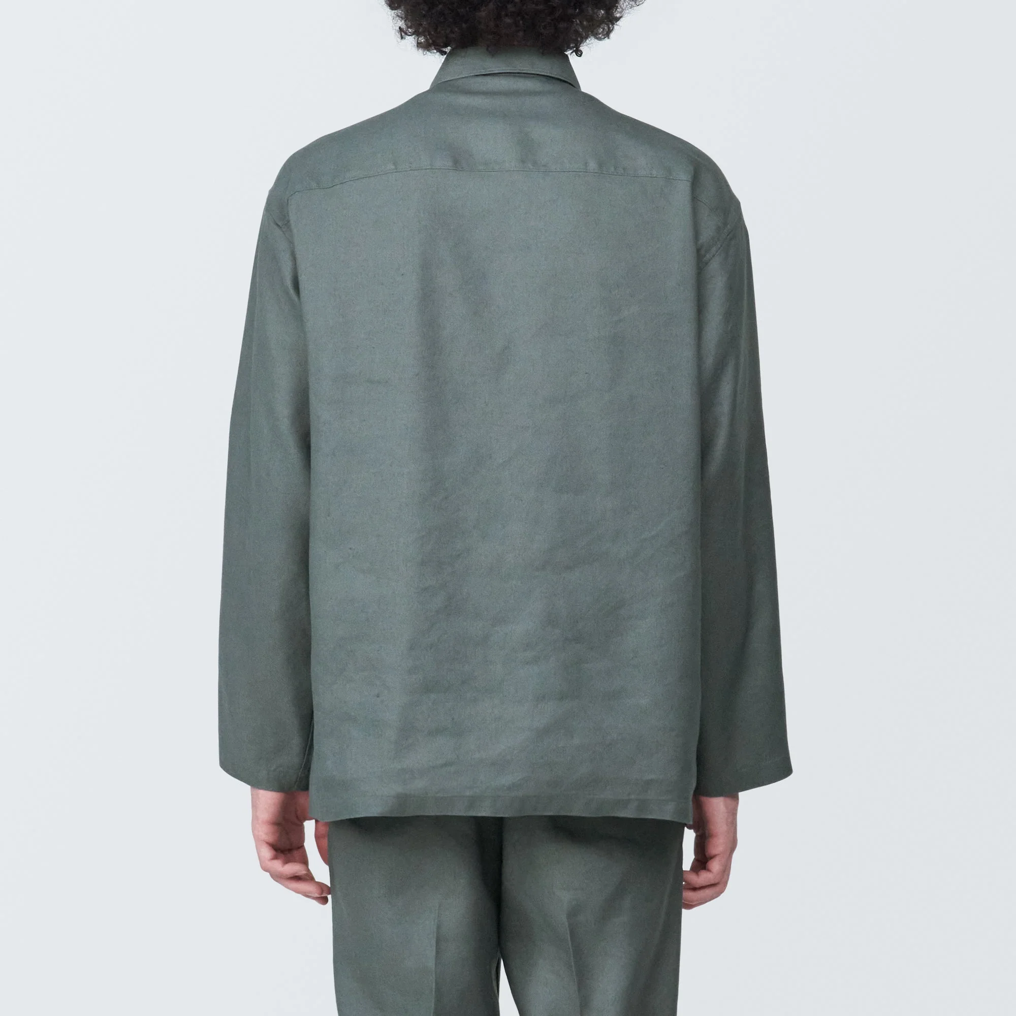 Men's Hemp Blend Shirt Jacket - Image 6