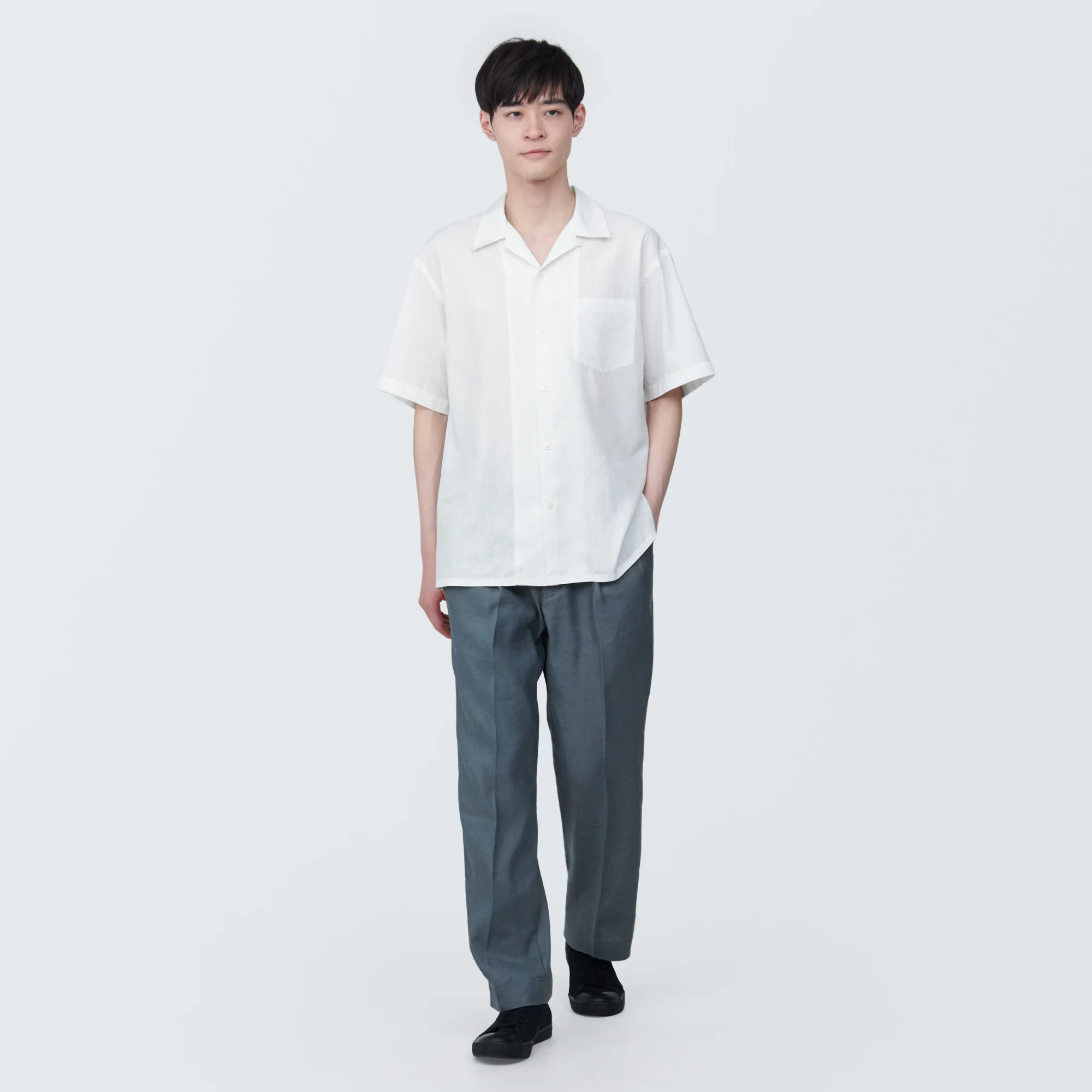 Men's Hemp Blend Short Sleeve Shirt - Image 10