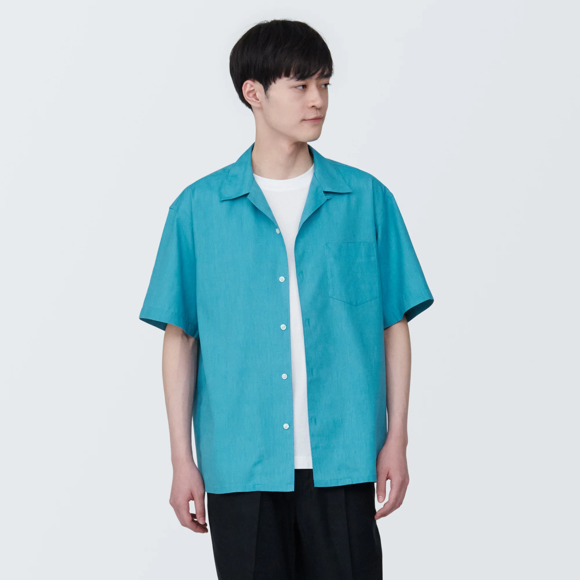 Men's Hemp Blend Short Sleeve Shirt - Image 26