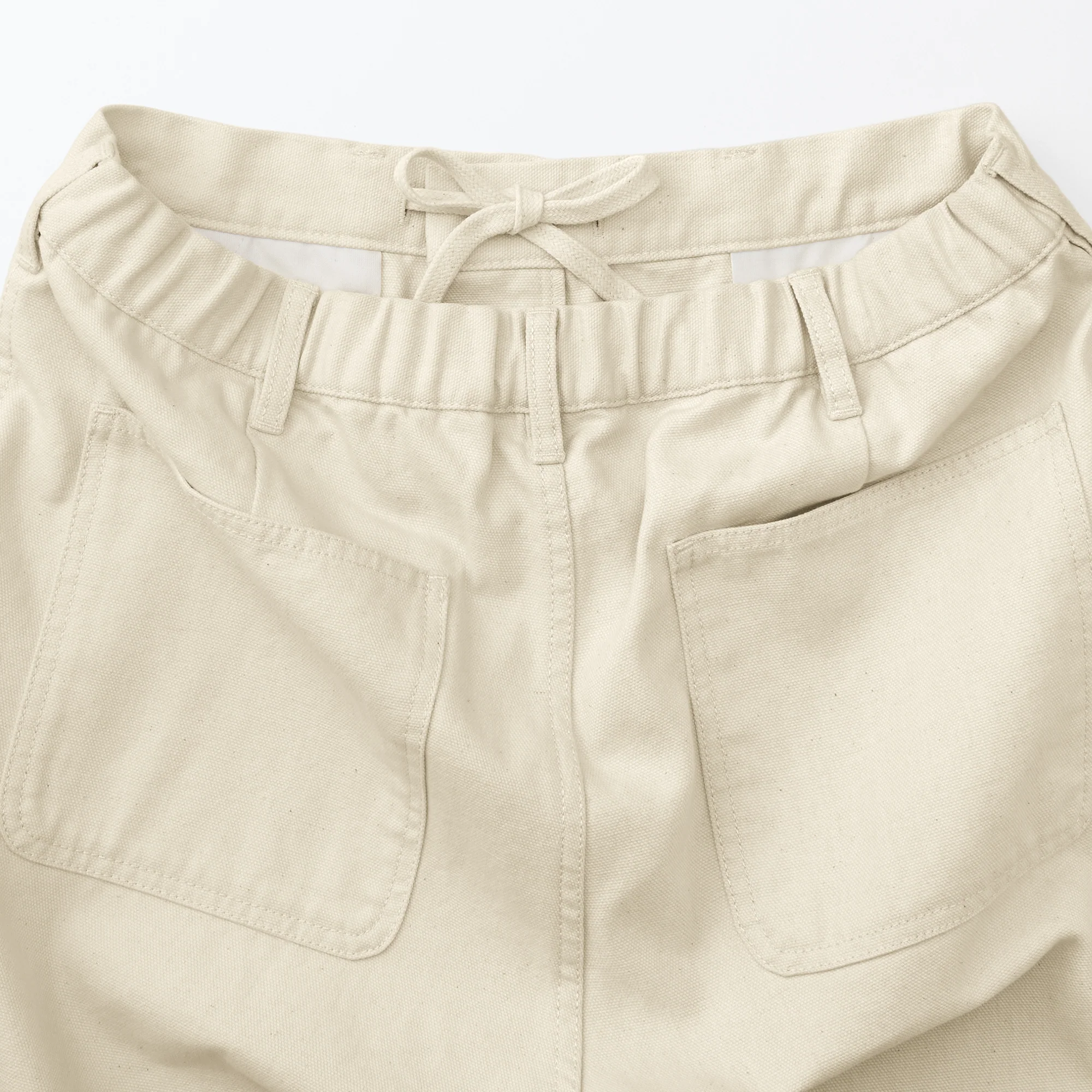Men's Kapok Blend Canvas Wide Pants - Image 10
