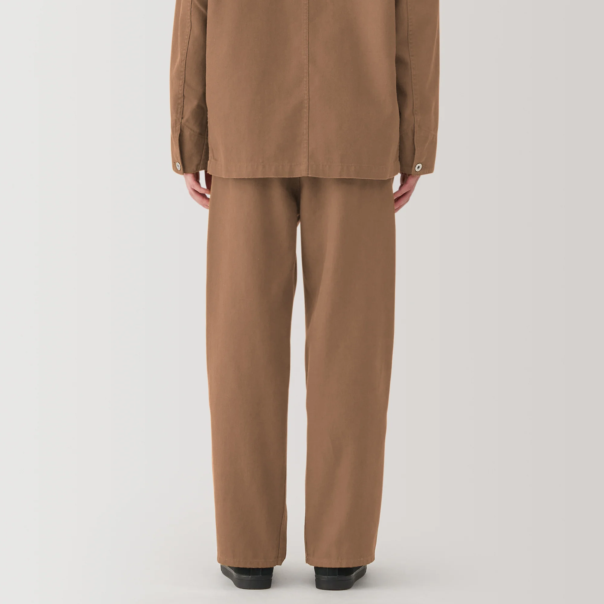 Men's Kapok Blend Canvas Wide Pants - Image 16