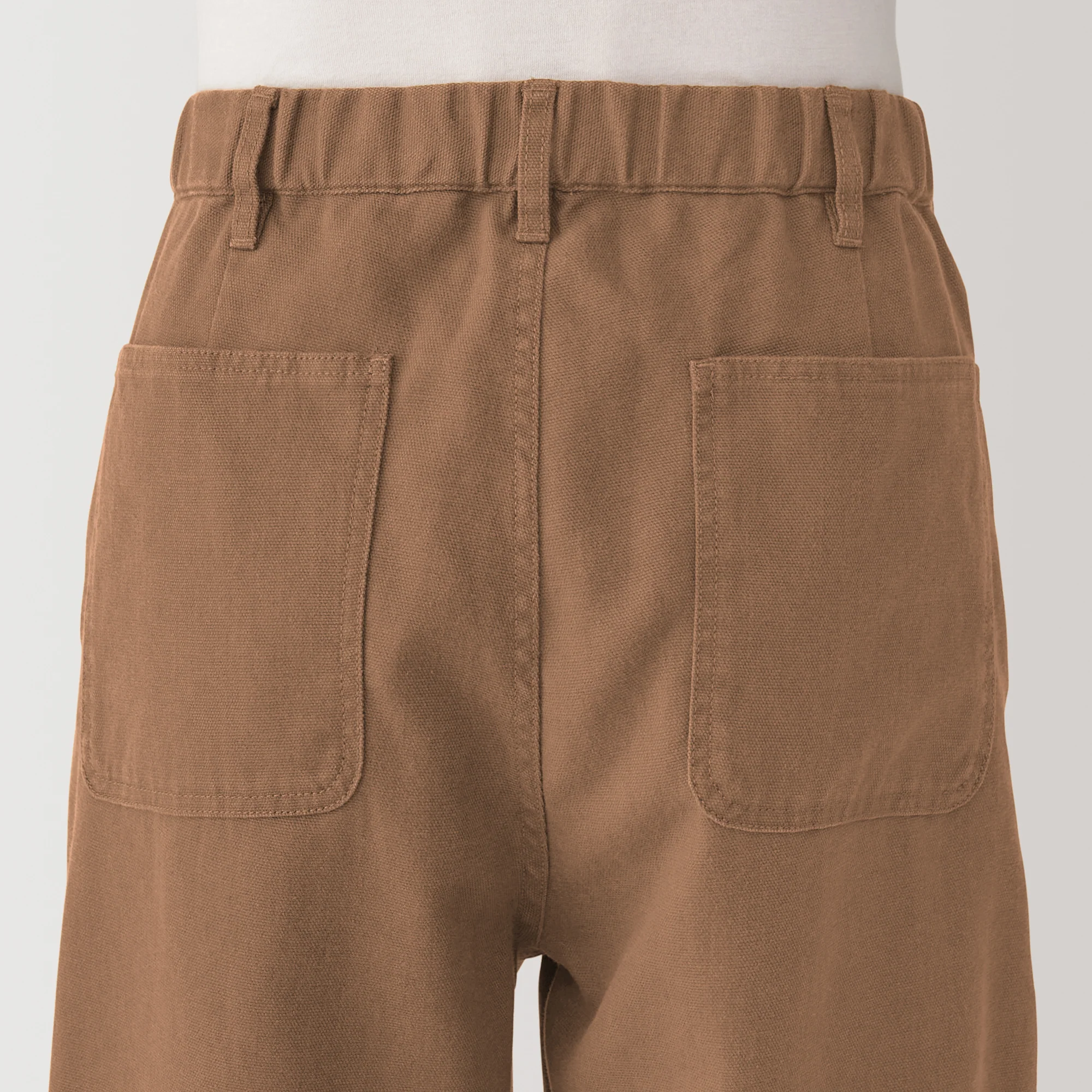 Men's Kapok Blend Canvas Wide Pants - Image 18