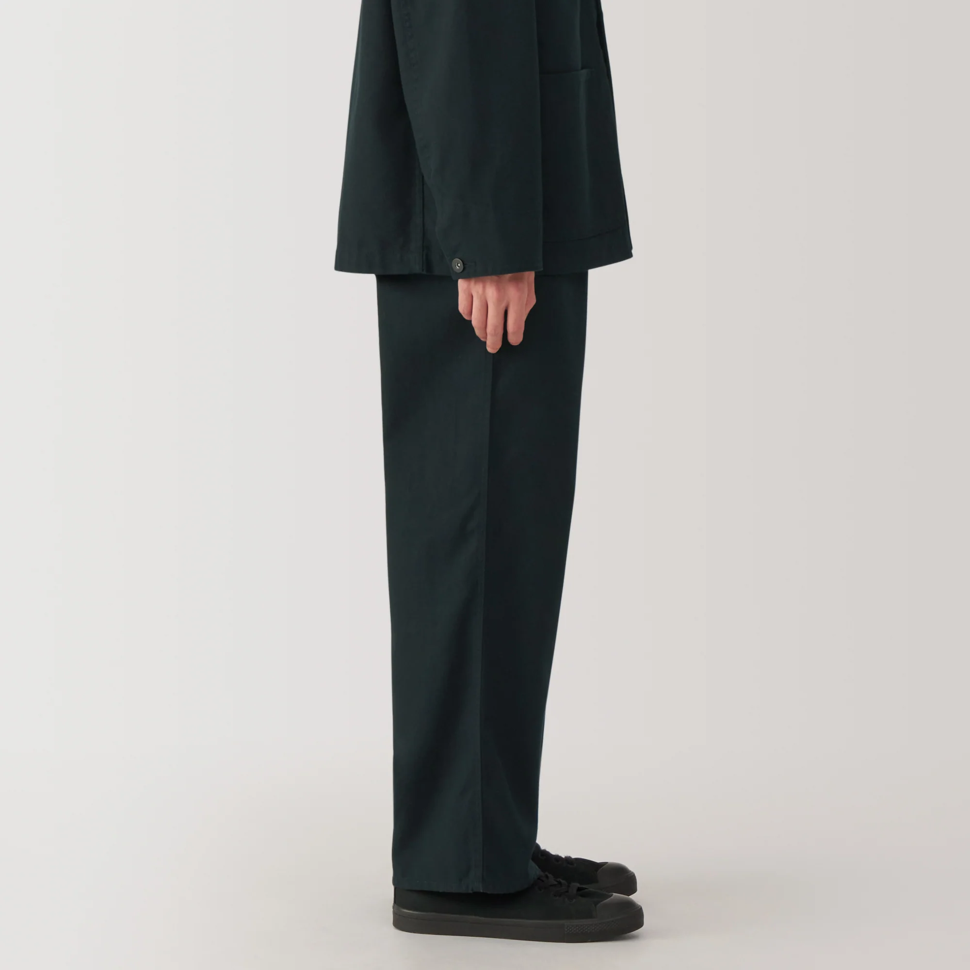 Men's Kapok Blend Canvas Wide Pants - Image 25