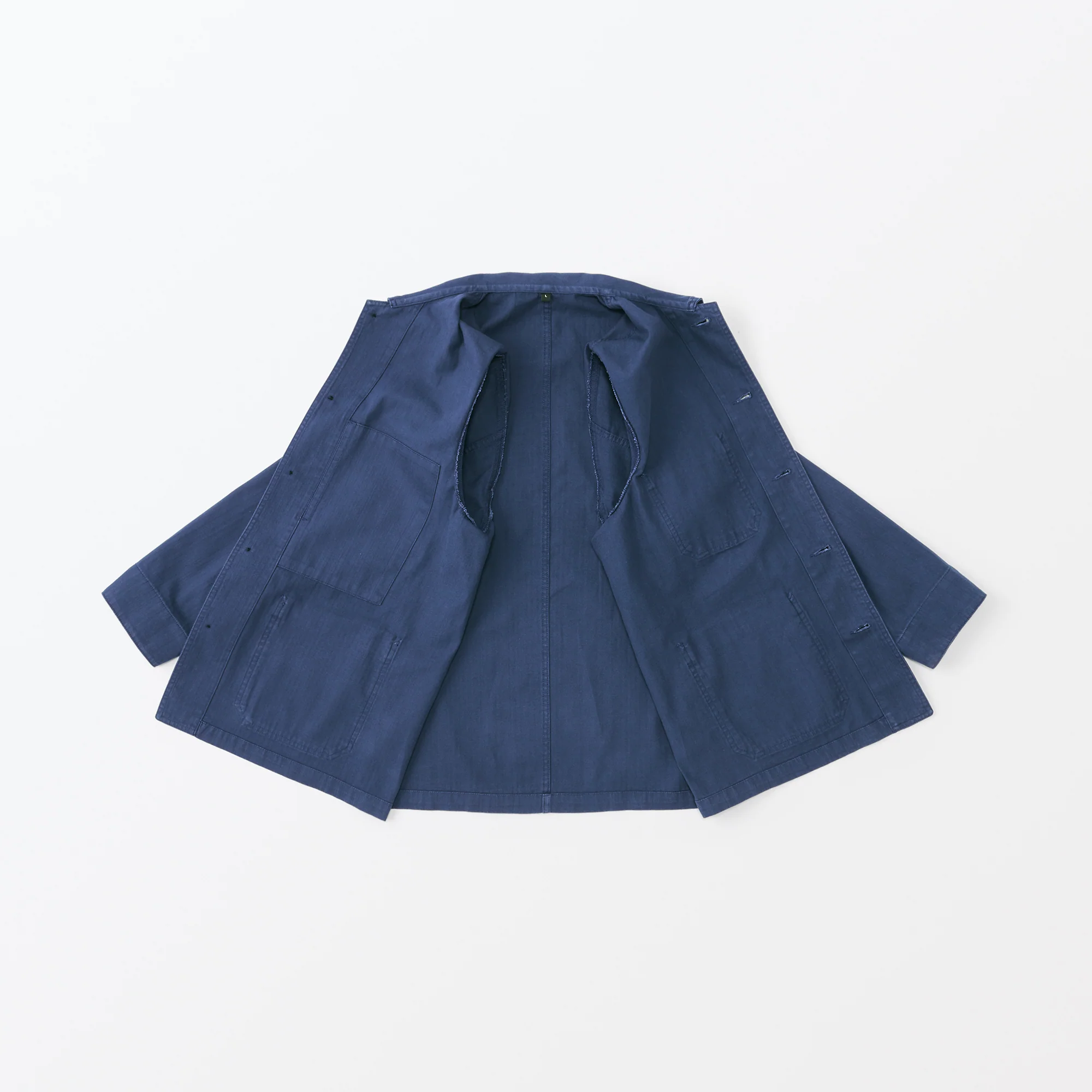 Men's Kapok Blend Herringbone Coverall Jacket - Image 30