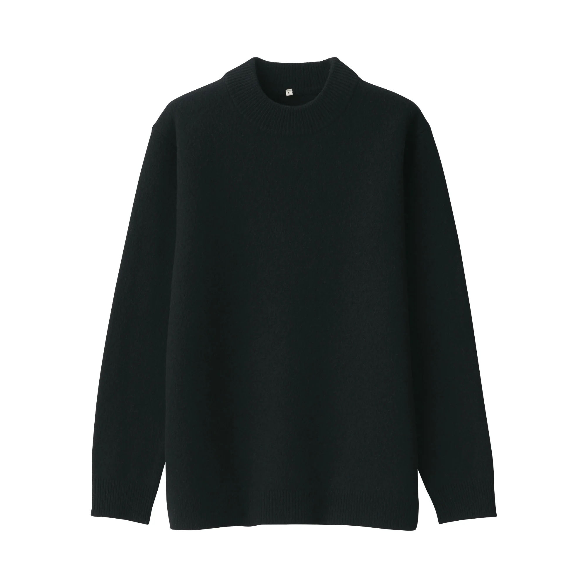 Labo Men's Milled Wool Mock Neck Sweater - Image 17