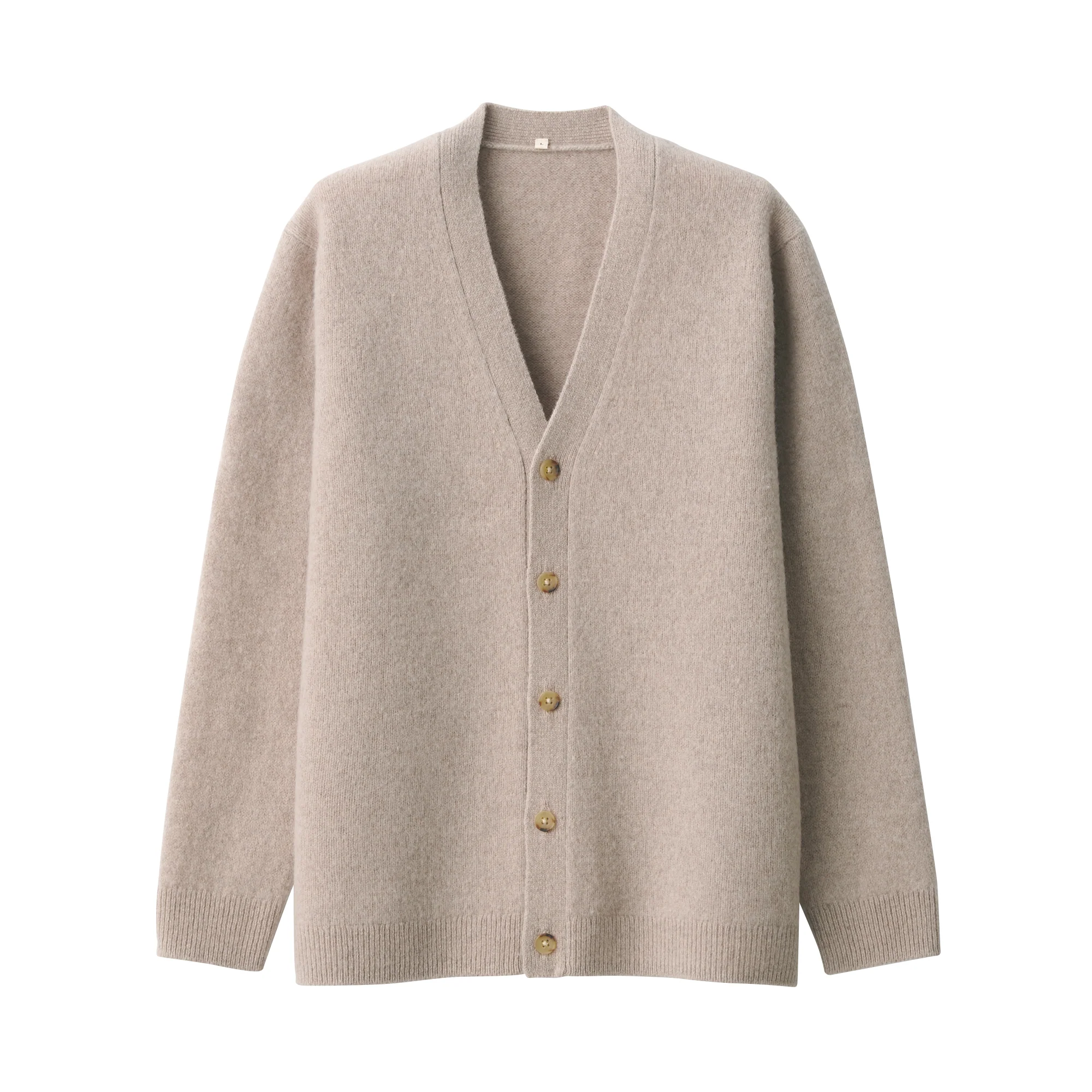 Labo Men's Milled Wool V Neck Cardigan - Image 16
