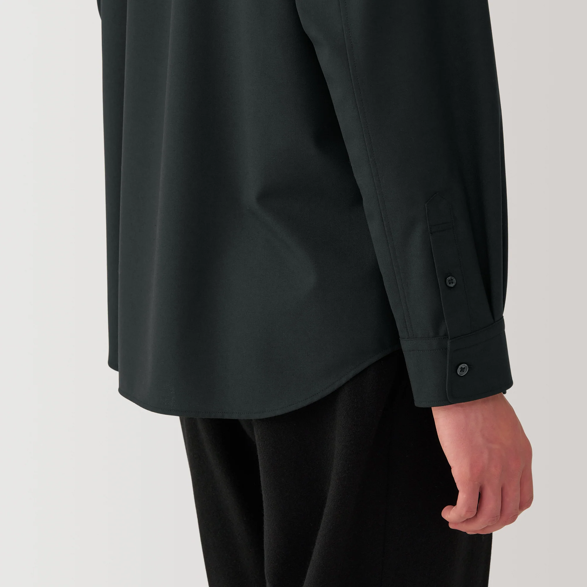 Labo Men's Wool Blend Regular Collar Shirt - Image 16