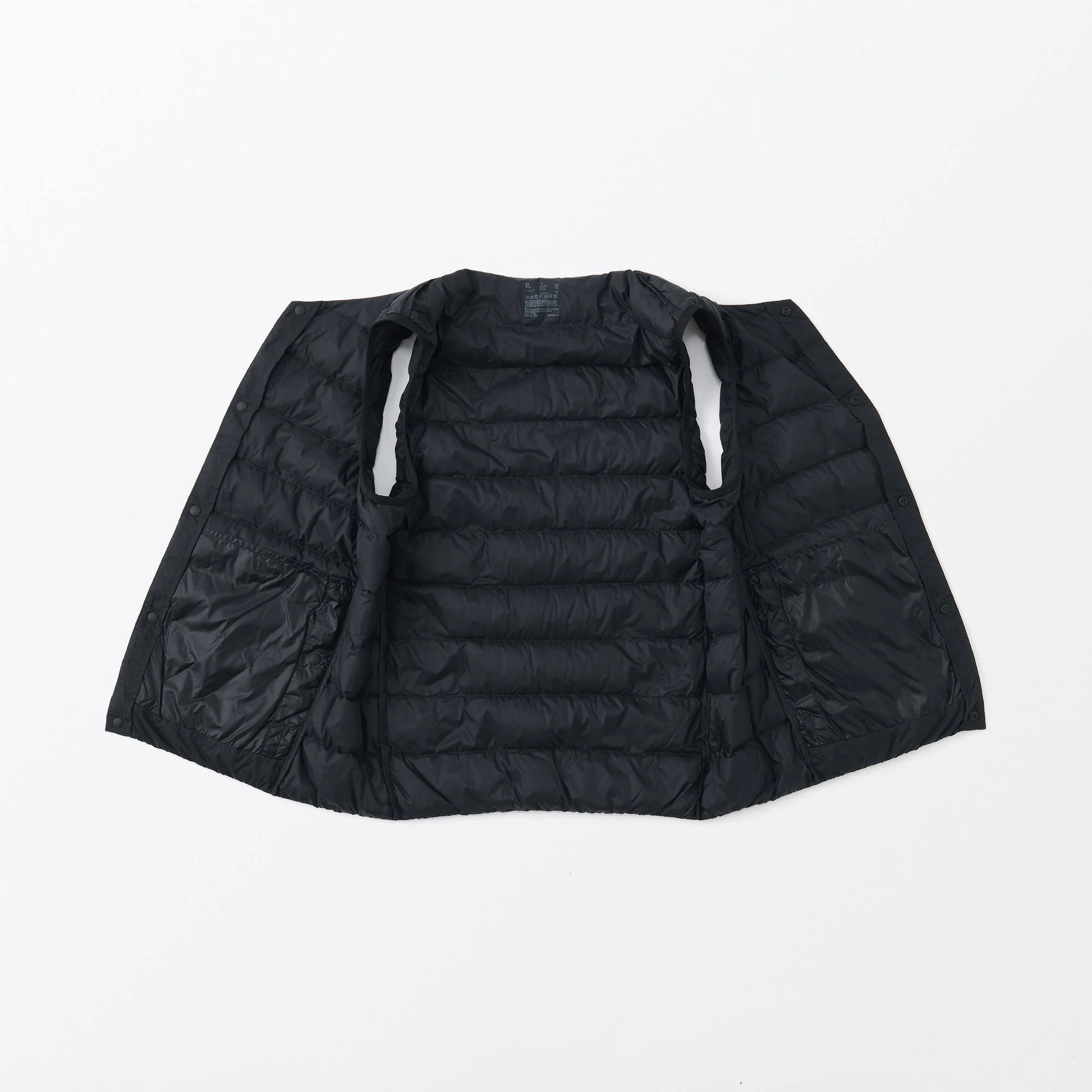 Men's Lightweight Down Collarless Vest - Image 18