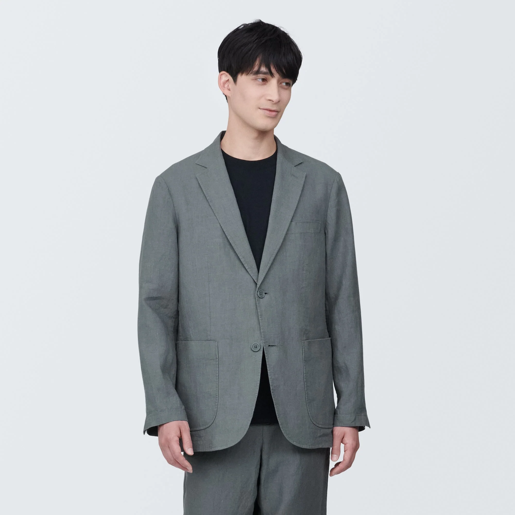 Men's Linen Jacket - Image 3