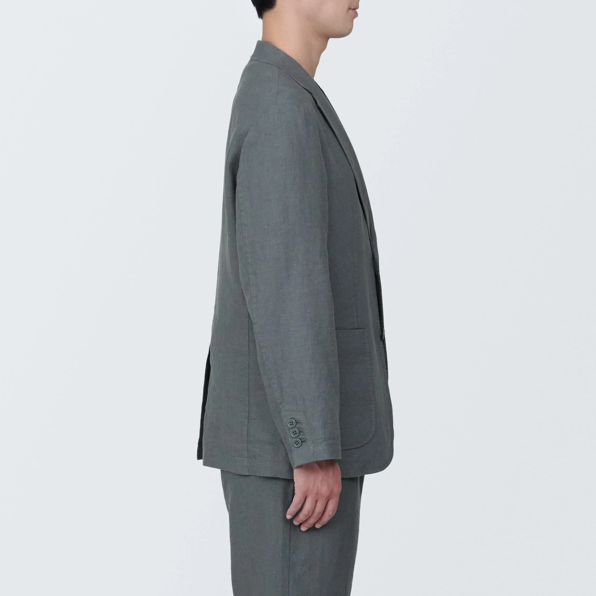 Men's Linen Jacket - Image 5