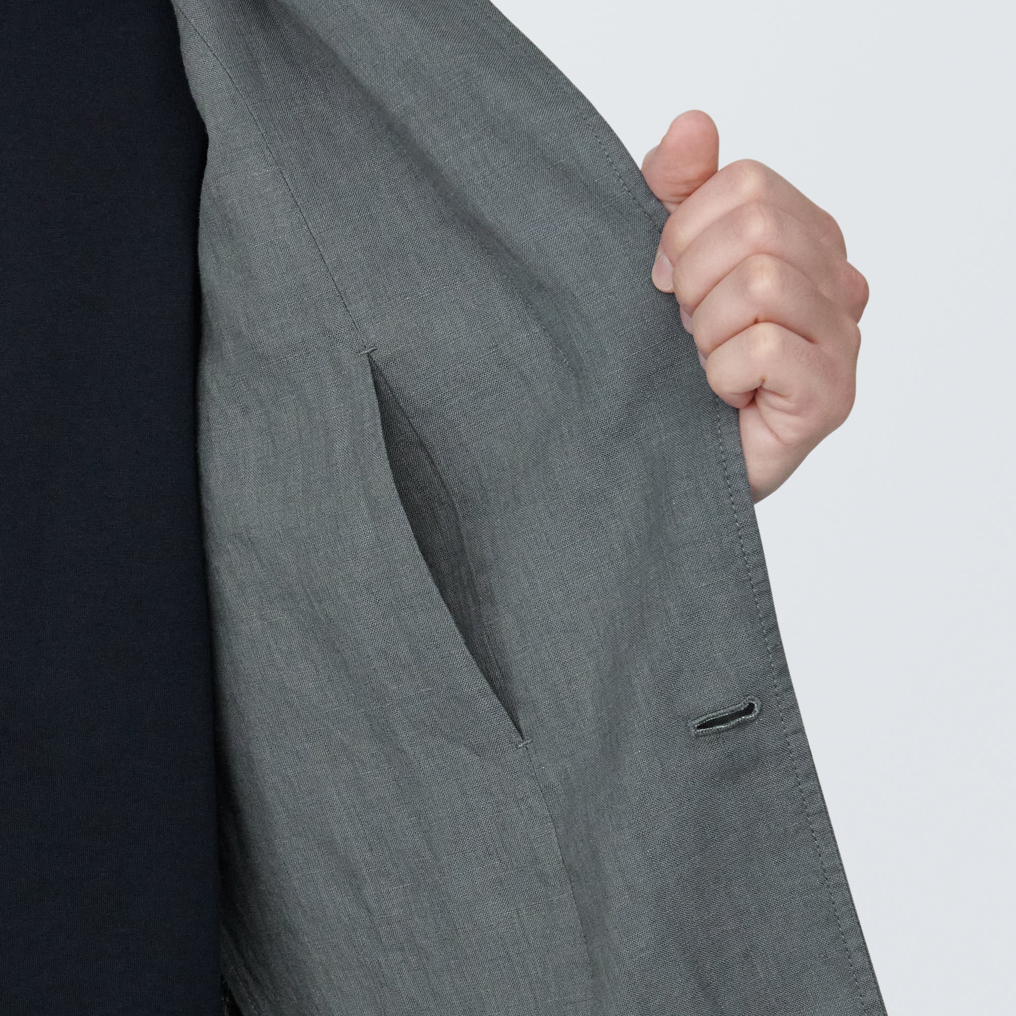 Men's Linen Jacket - Image 9