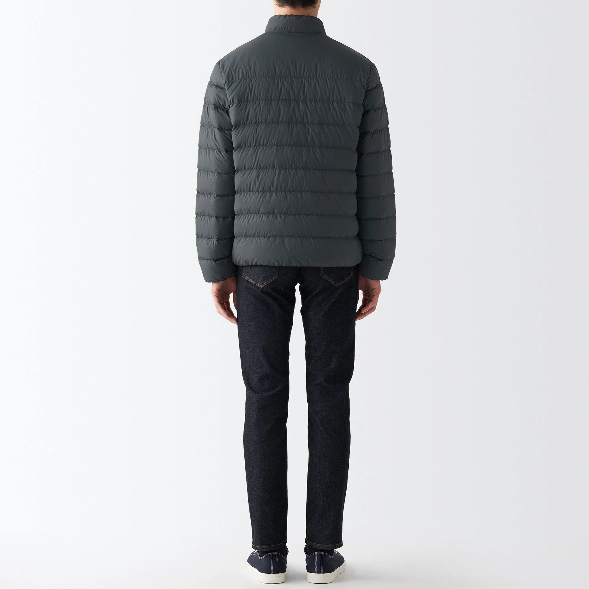 Men's Recycled Nylon Lightweight Down Jacket - Image 15