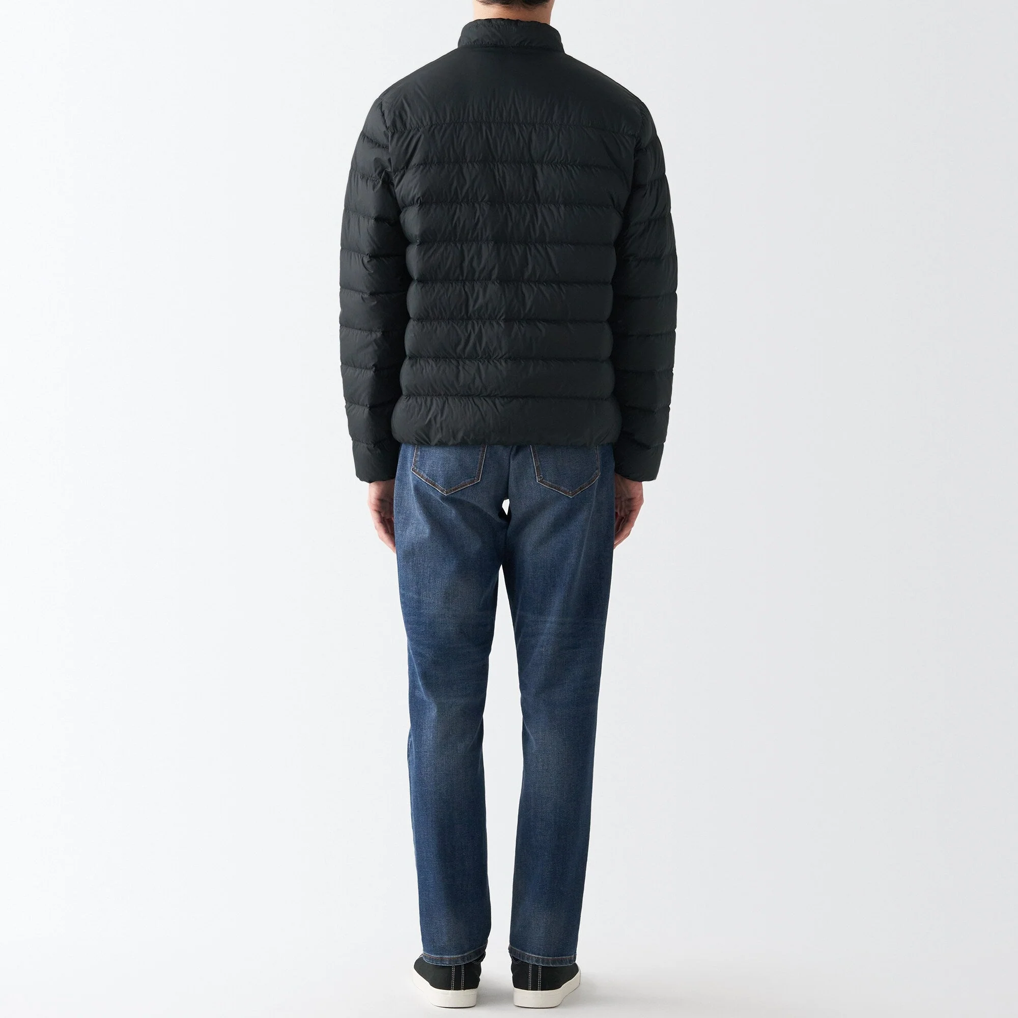Men's Recycled Nylon Lightweight Down Jacket - Image 6