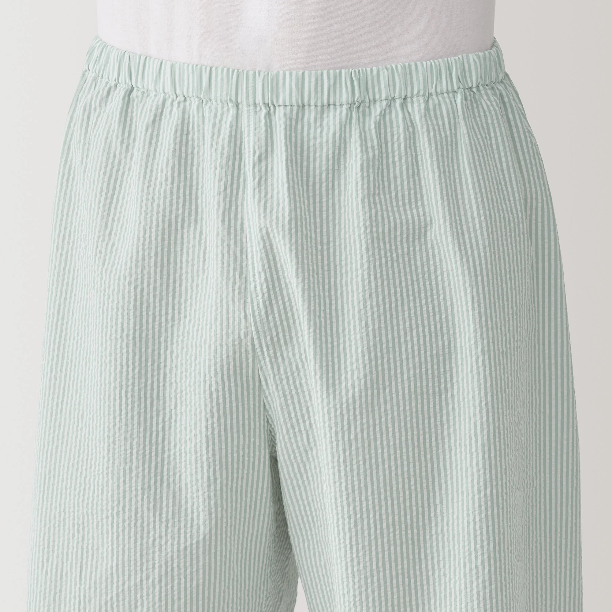 Side Seamless Seersucker Pajamas - Image 20