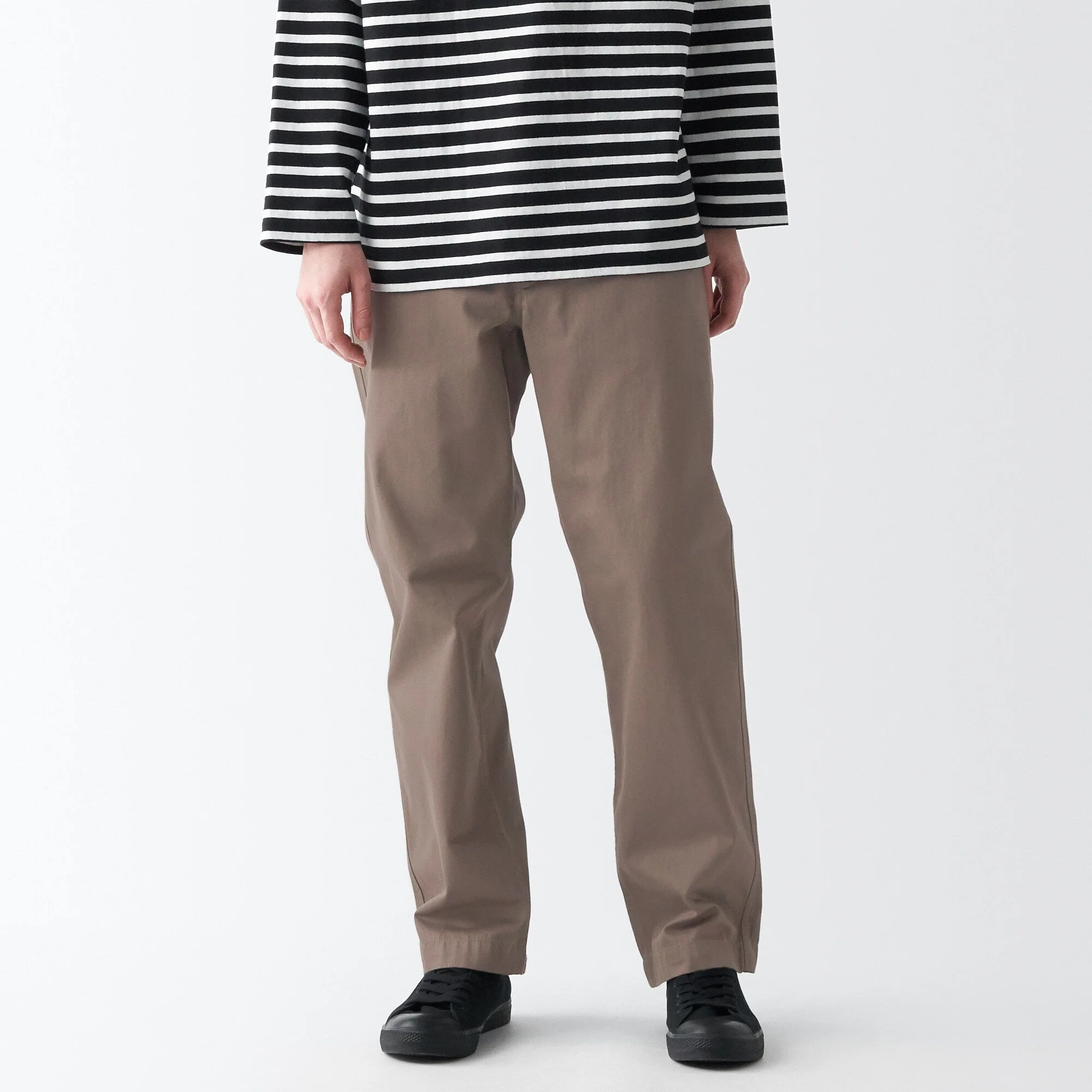 Men's Slub Yarn Chino Regular Pants (L30") - Image 12