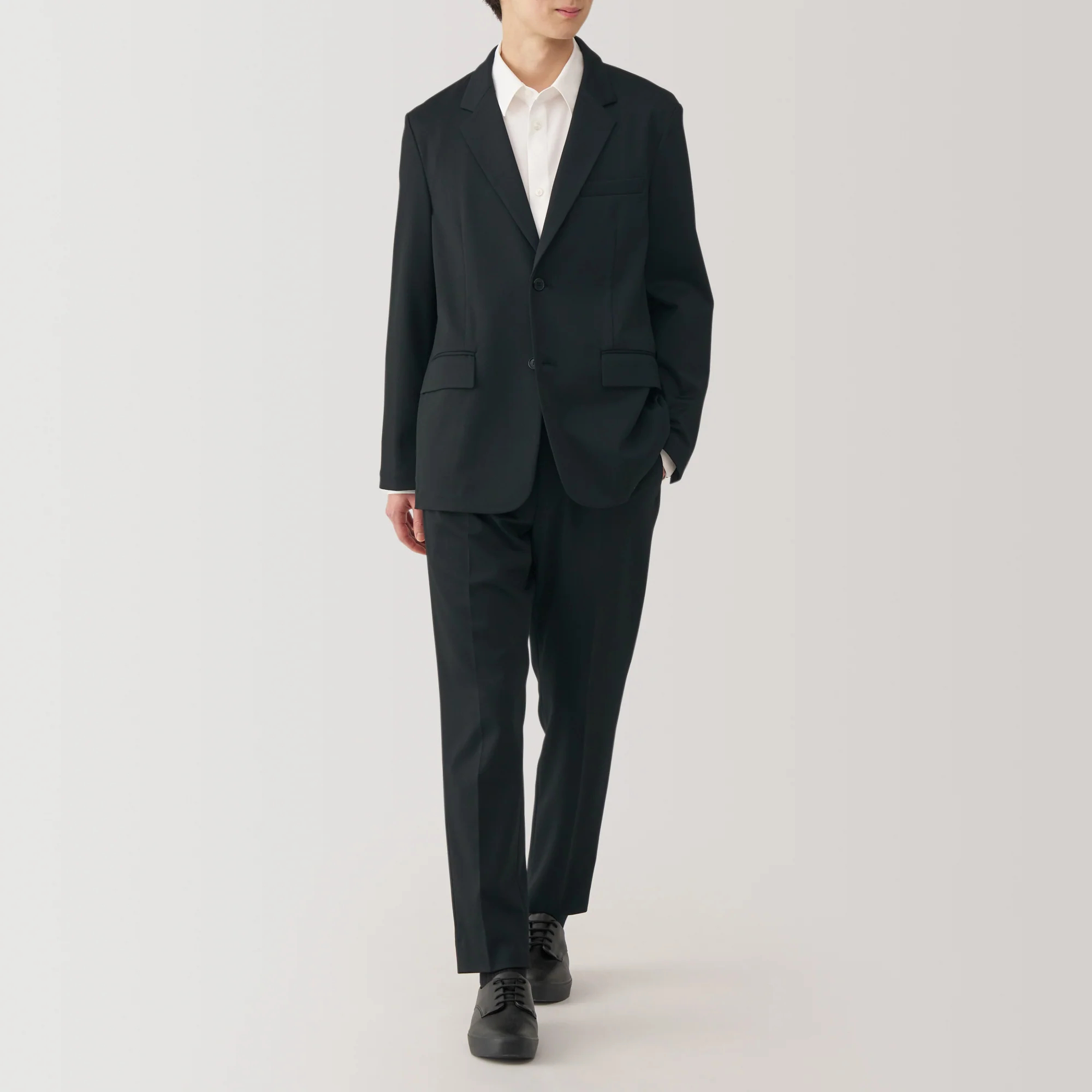 Men's Stretch Jersey Flat Front Pants - Image 14