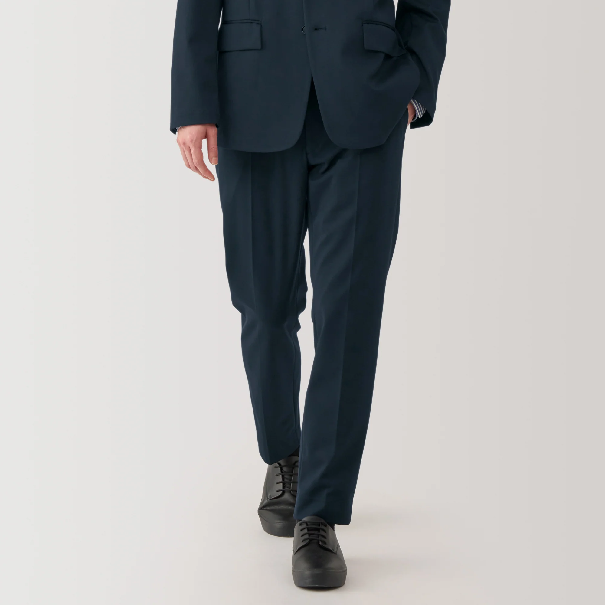 Men's Stretch Jersey Flat Front Pants - Image 23