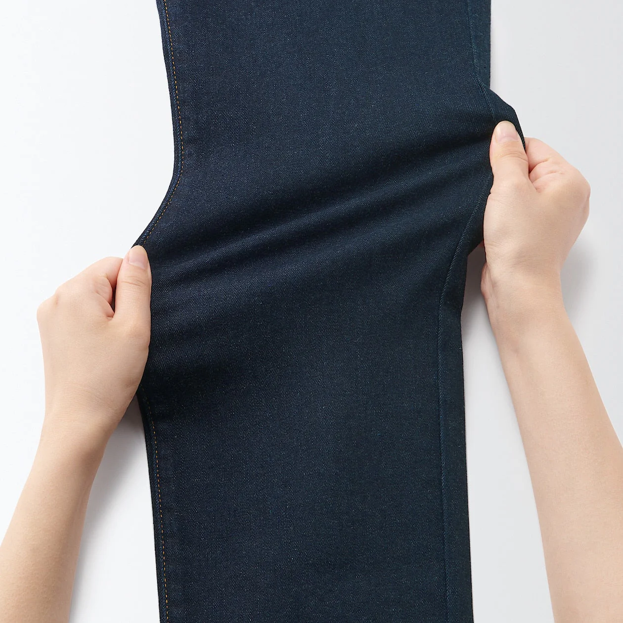 Men's Super Stretch Denim Skinny Pants Dark Navy (L30") - Image 11