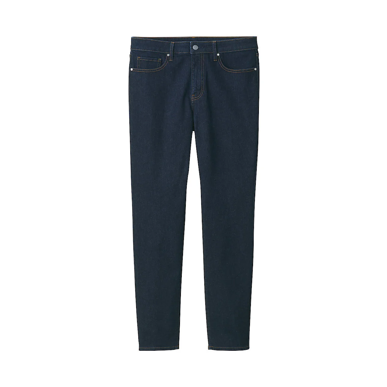 Men's Super Stretch Denim Skinny Pants Dark Navy (L30") - Image 2