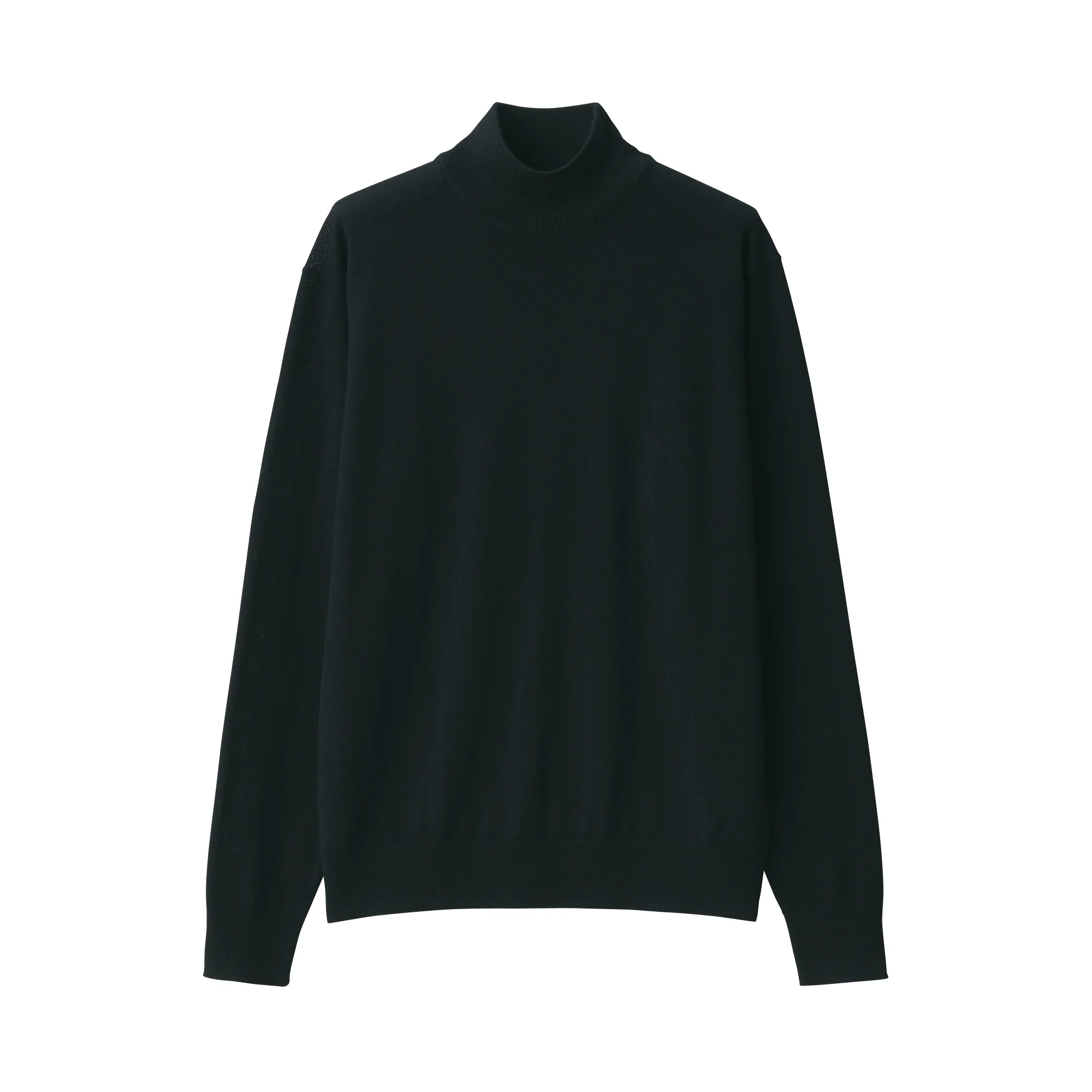 Men's Washable High Gauge High Neck Sweater - Image 16