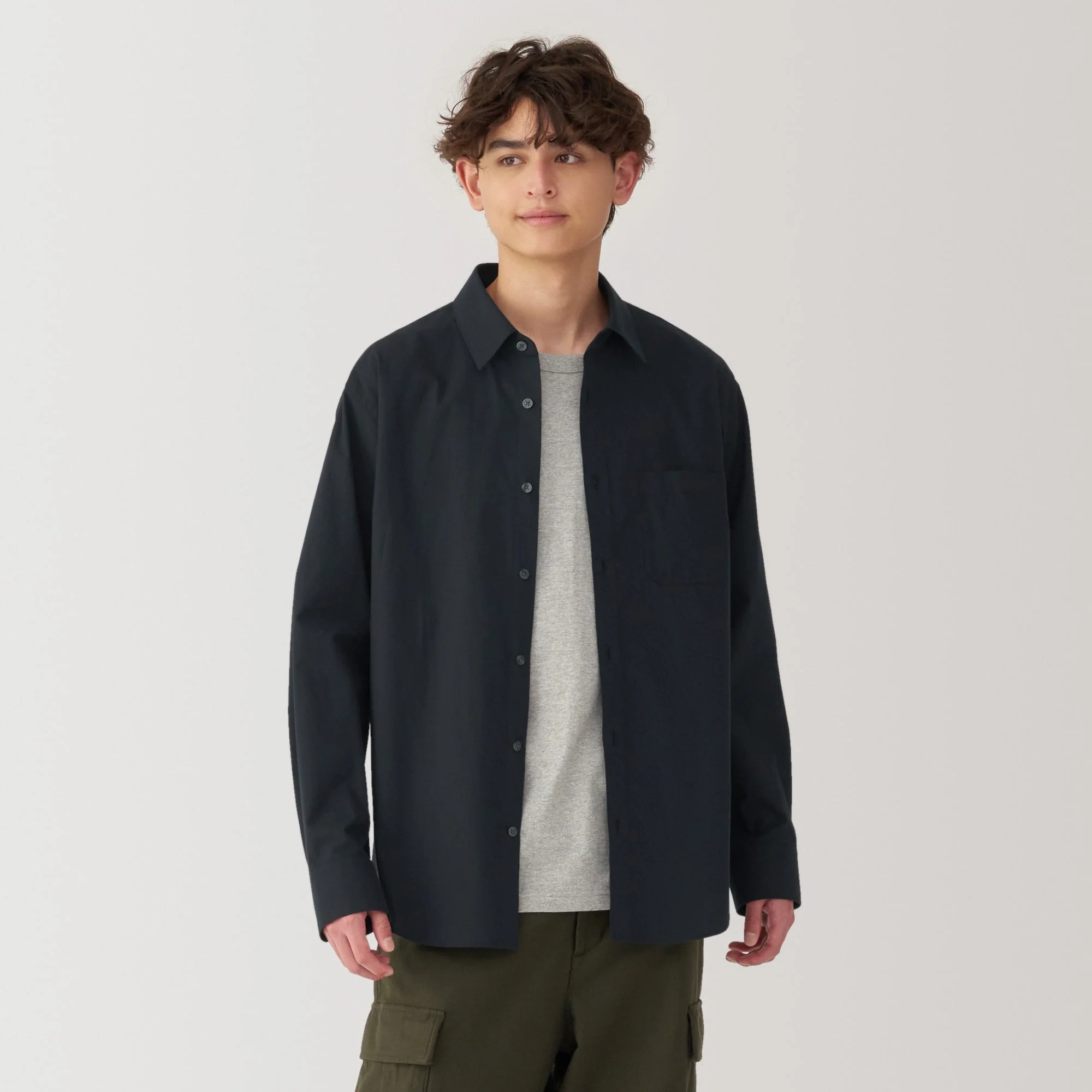 Men's Washed Broadcloth Shirt