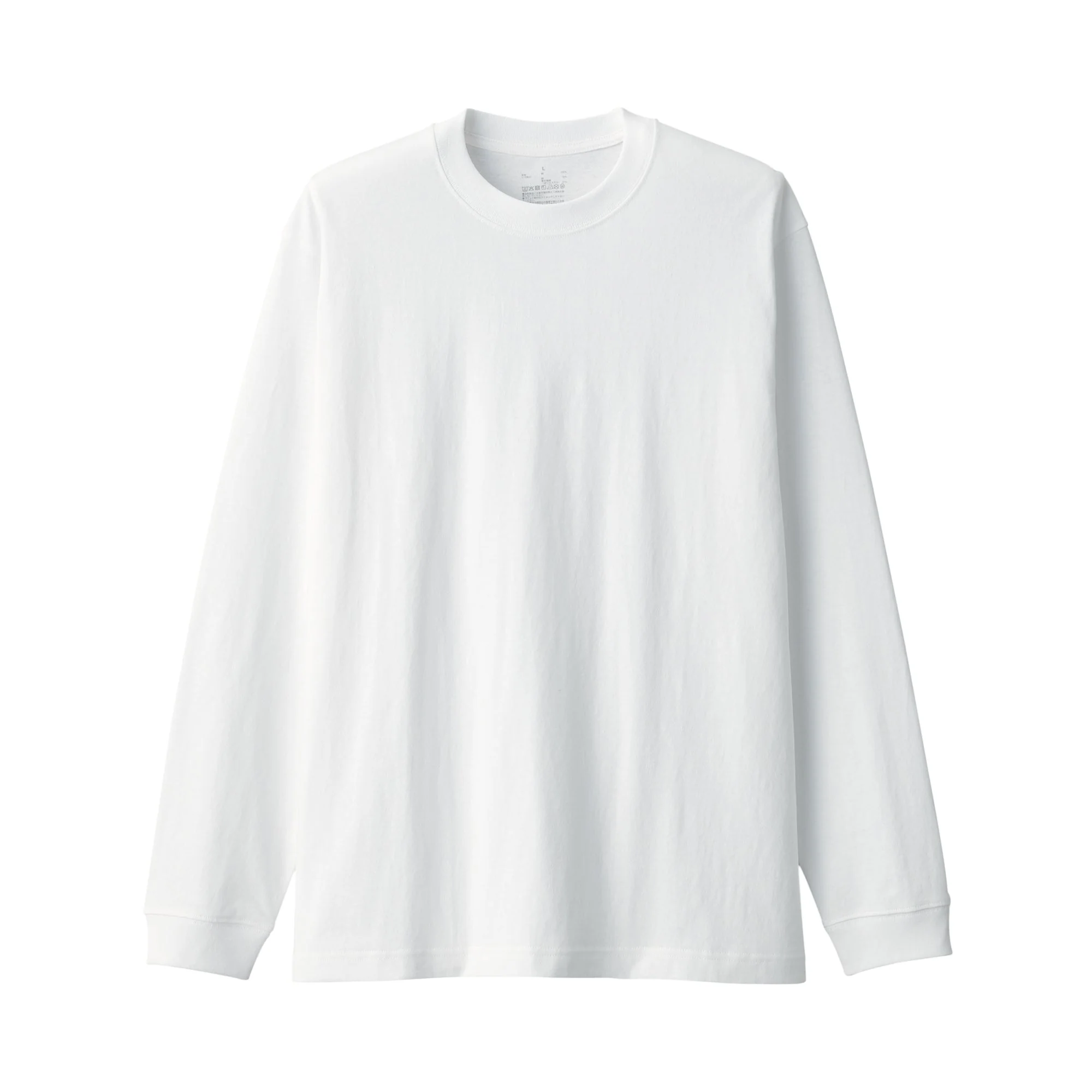 Men's Washed Heavyweight Crewneck Long Sleeve T-Shirt - Image 16