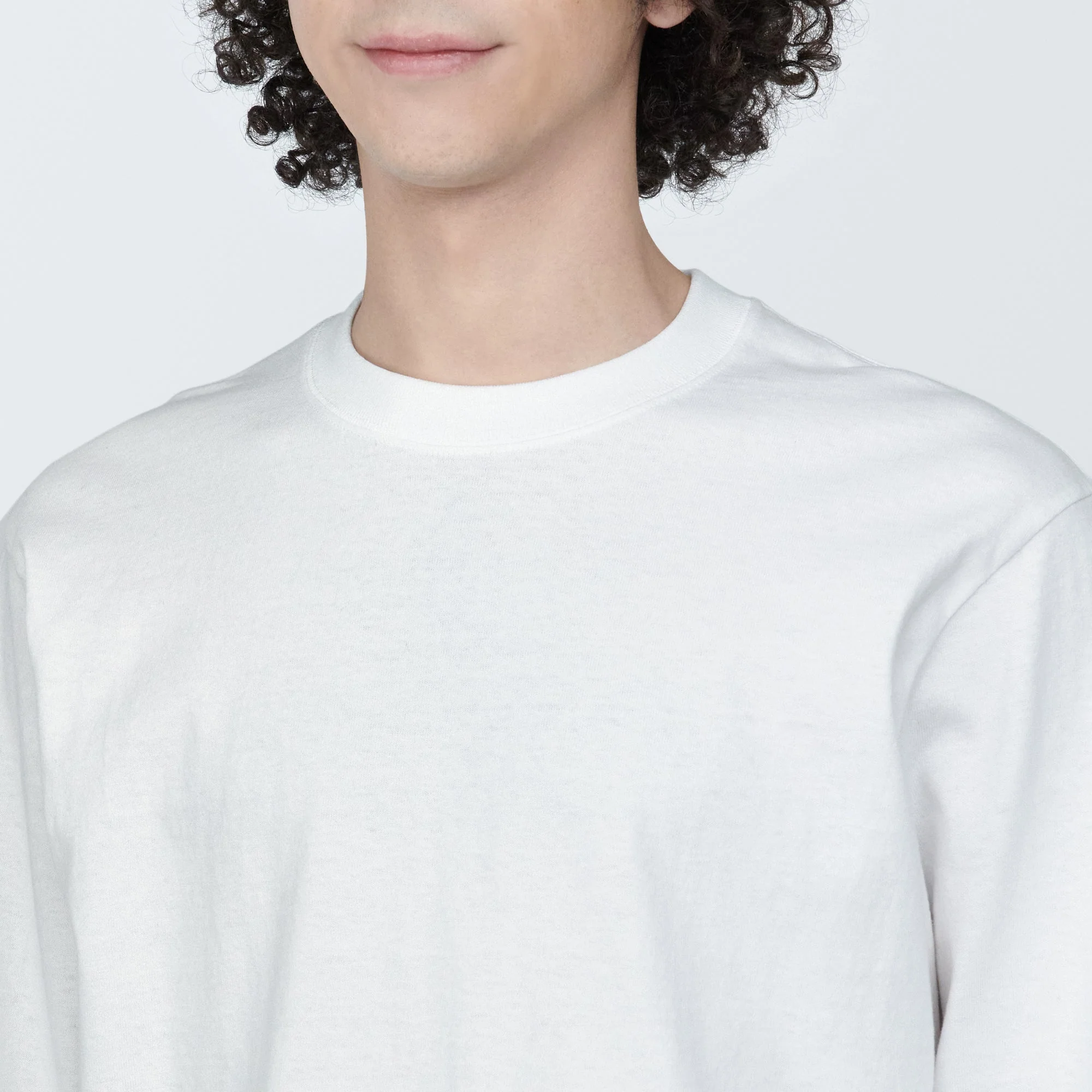 Men's Washed Heavyweight Crewneck Long Sleeve T-Shirt - Image 21