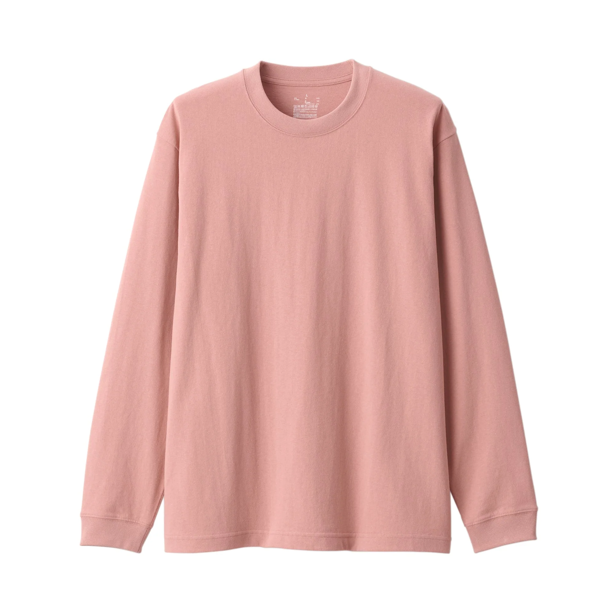 Men's Washed Heavyweight Crewneck Long Sleeve T-Shirt - Image 9