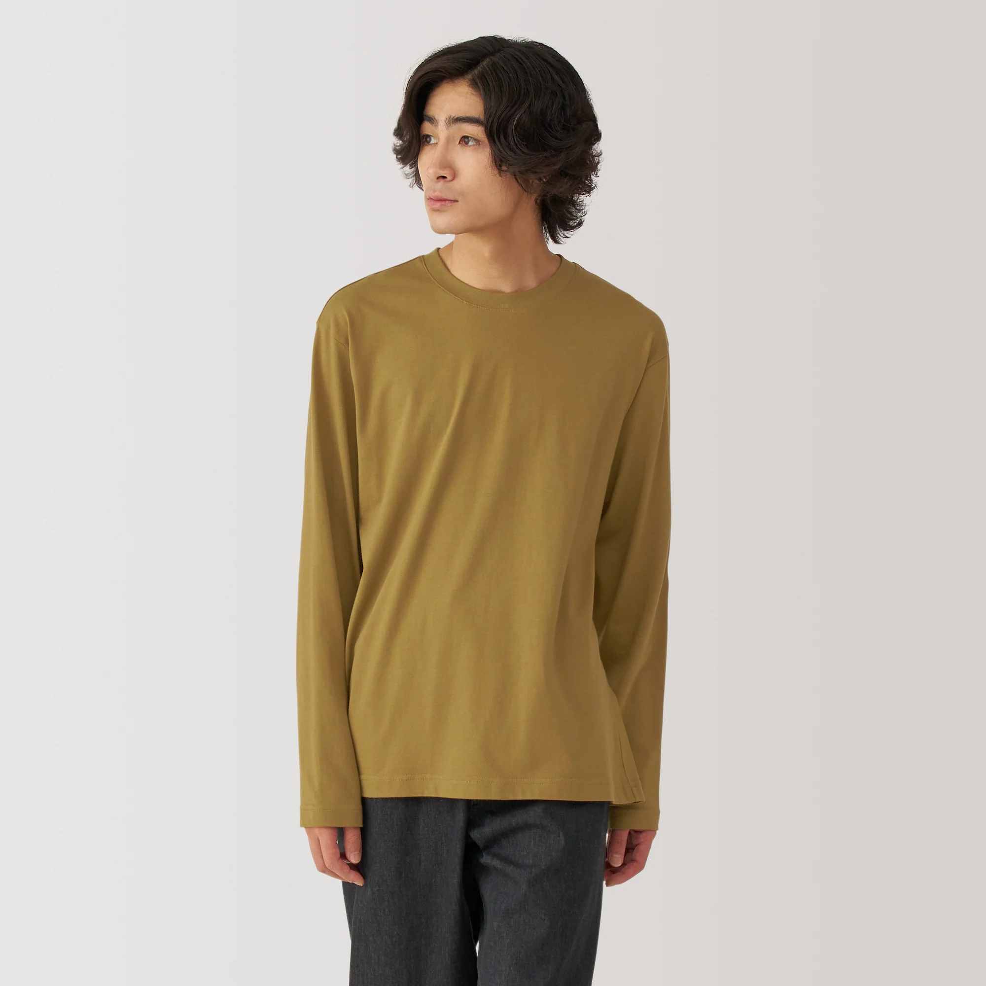 Men's Washed Jersey Crewneck T-Shirt